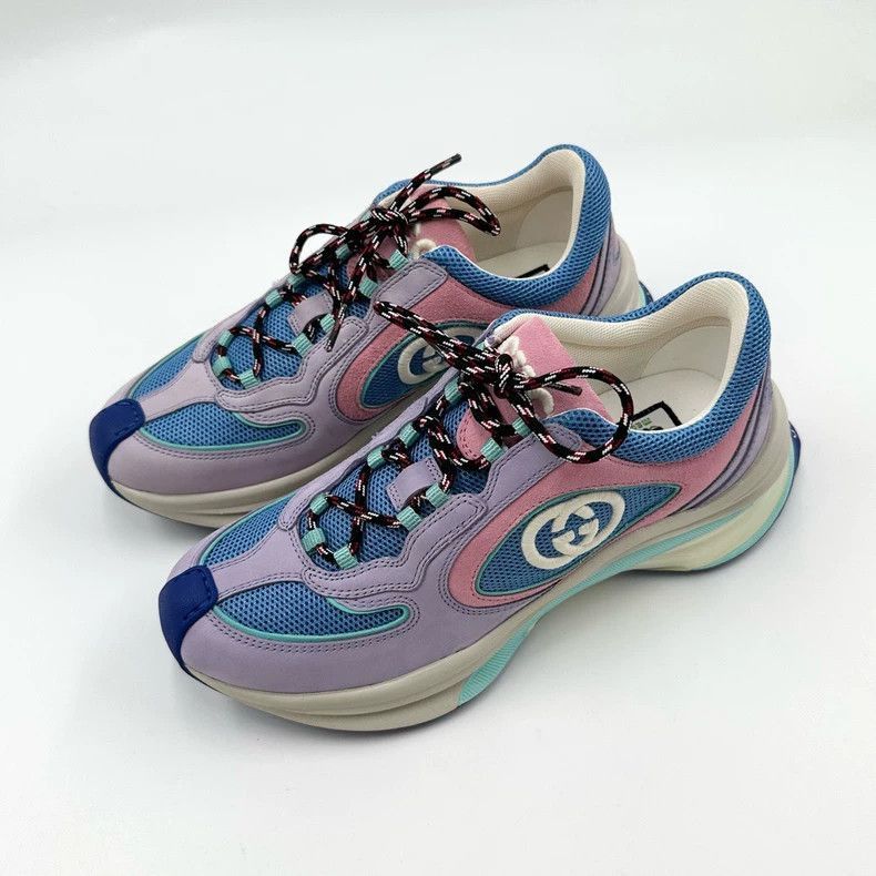 Gucci Gucci Multicolor Sports Sneakers Size 36.5-2505 Size US 7.5 / IT 37.5 - 2 Thumbnail