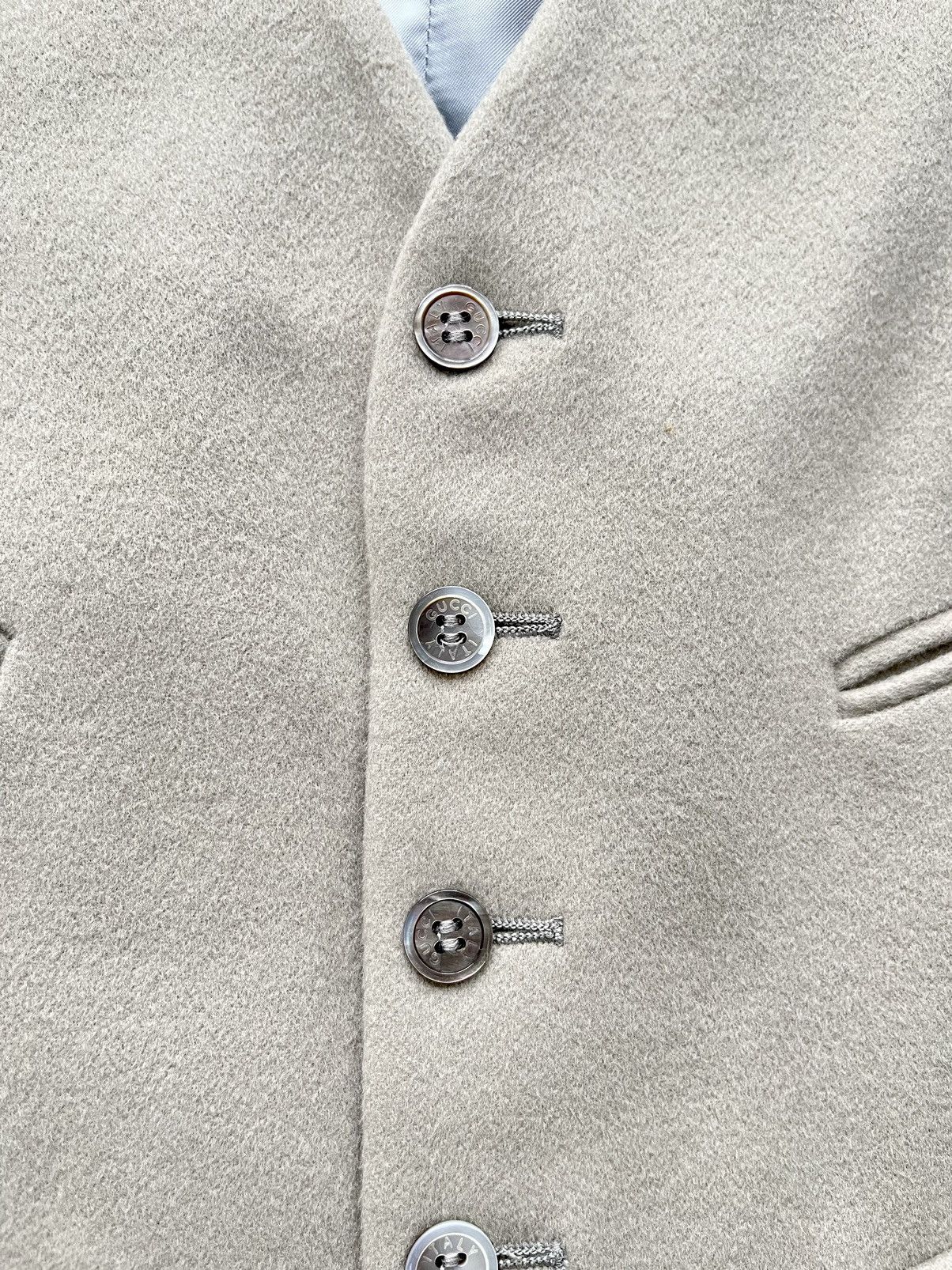 Gucci Gucci Monogram Waistcoat Wool Vest Size US L / EU 52-54 / 3 - 5 Thumbnail