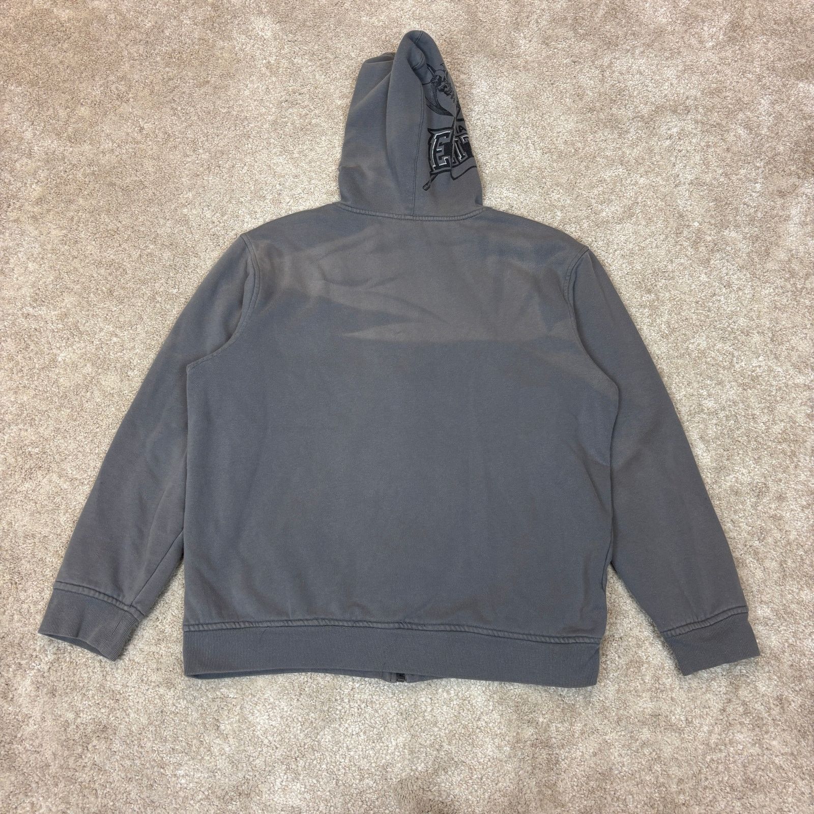 Vintage MMA Elite Snake Thermal Lined Full Zip Faded Hoodie Men's L Size US L / EU 52-54 / 3 - 3 Thumbnail