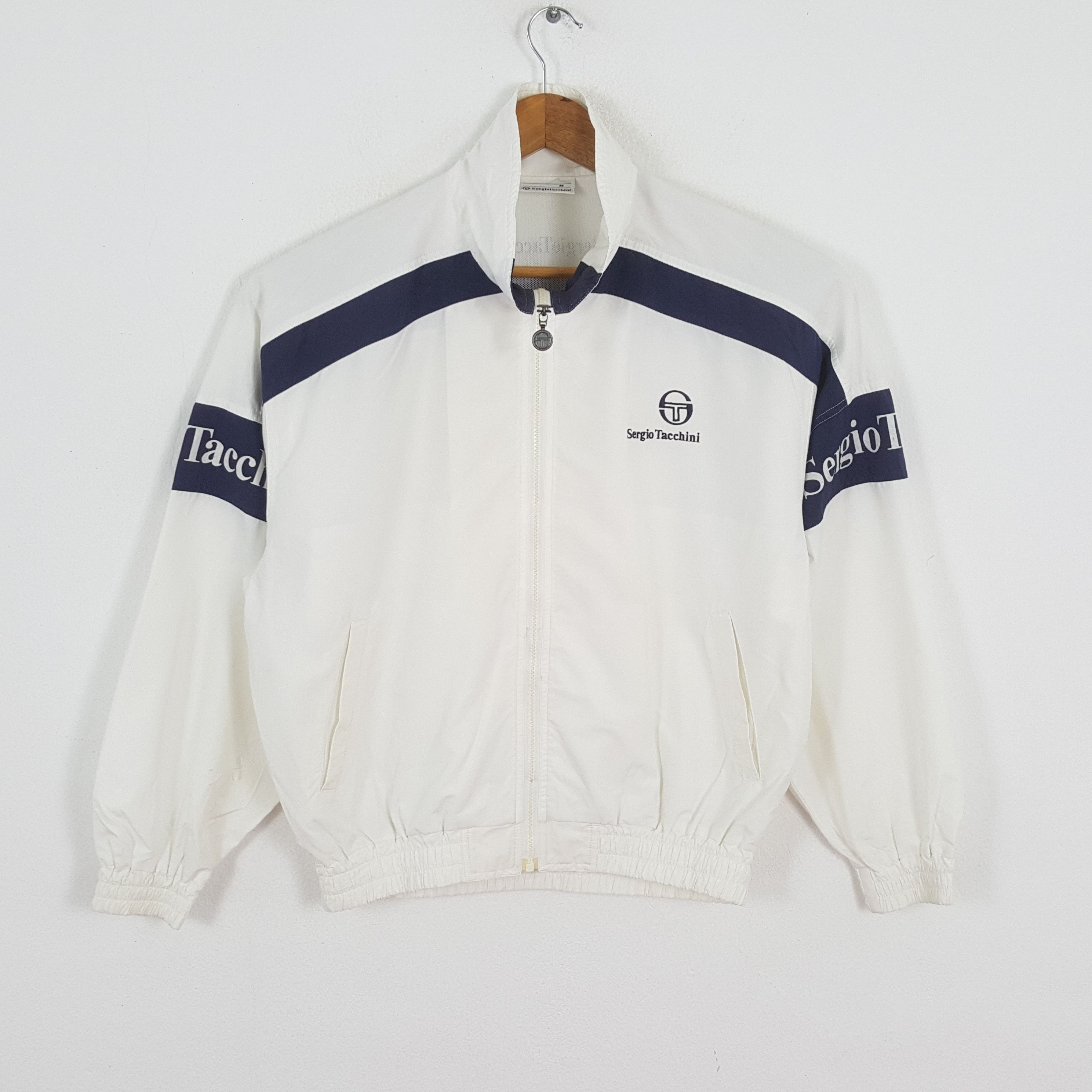 Japanese Brand × Sergio Tacchini × Vintage Vintage SERGIO TACHINI Sportswear Tennis Style Jacket Size US L / EU 52-54 / 3 - 1 Thumbnail