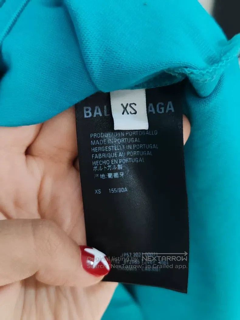 Balenciaga Balenciaga Embroidered logo short-sleeved Size US XS / EU 42 / 0 - 4 Thumbnail