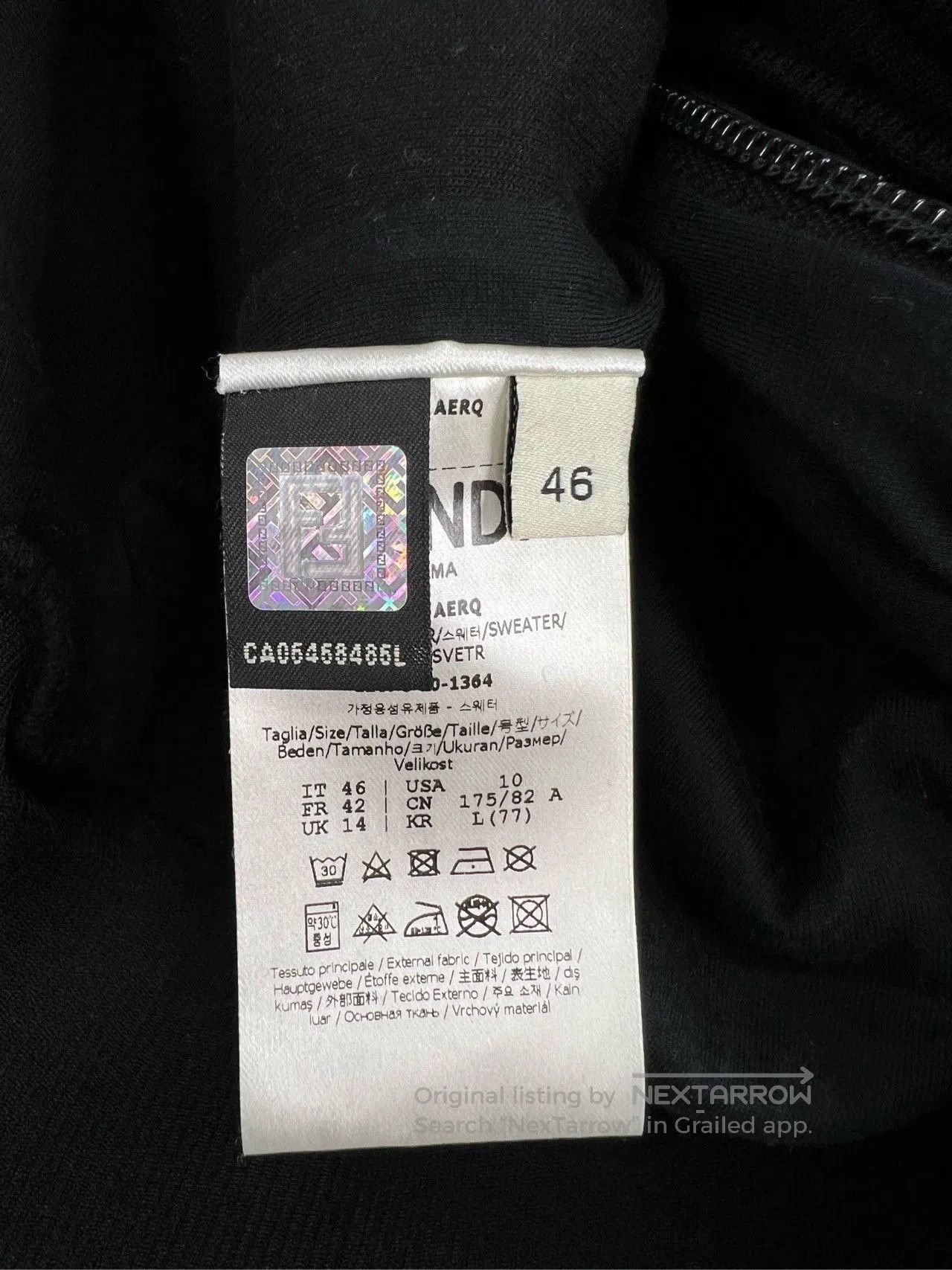 Fendi FENDI Sleeve Logo Jacket. Size US S / EU 44-46 / 1 - 6 Thumbnail