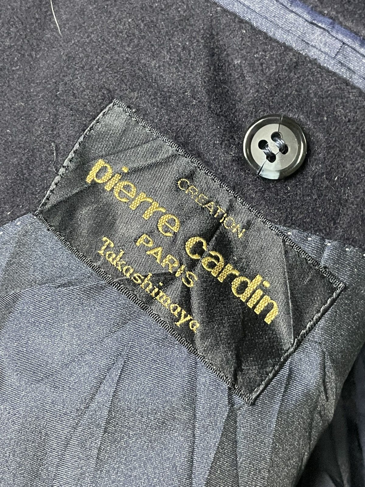 Designer × Pierre Cardin × Vintage Vintage PIERRE CARDIN Buttoned Blazer (88) Size US XXS / EU 40 - 7 Thumbnail