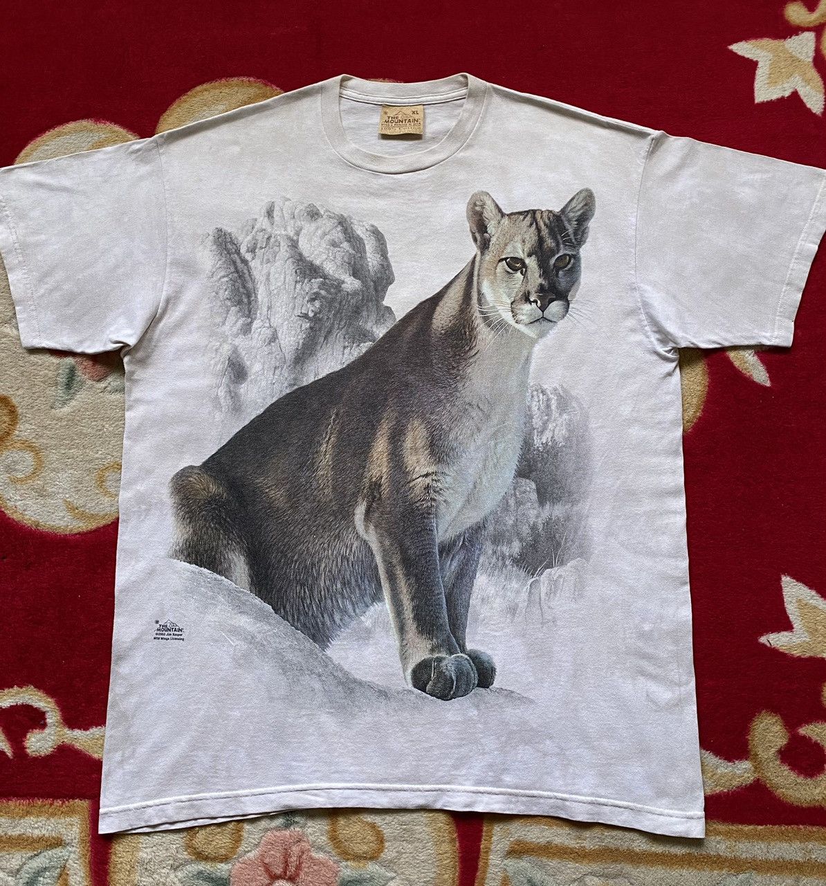 The Mountain × Vintage Vintage The Mountain Y2K 2000’s Cougar Shirt Size US XL / EU 56 / 4 - 1 Thumbnail
