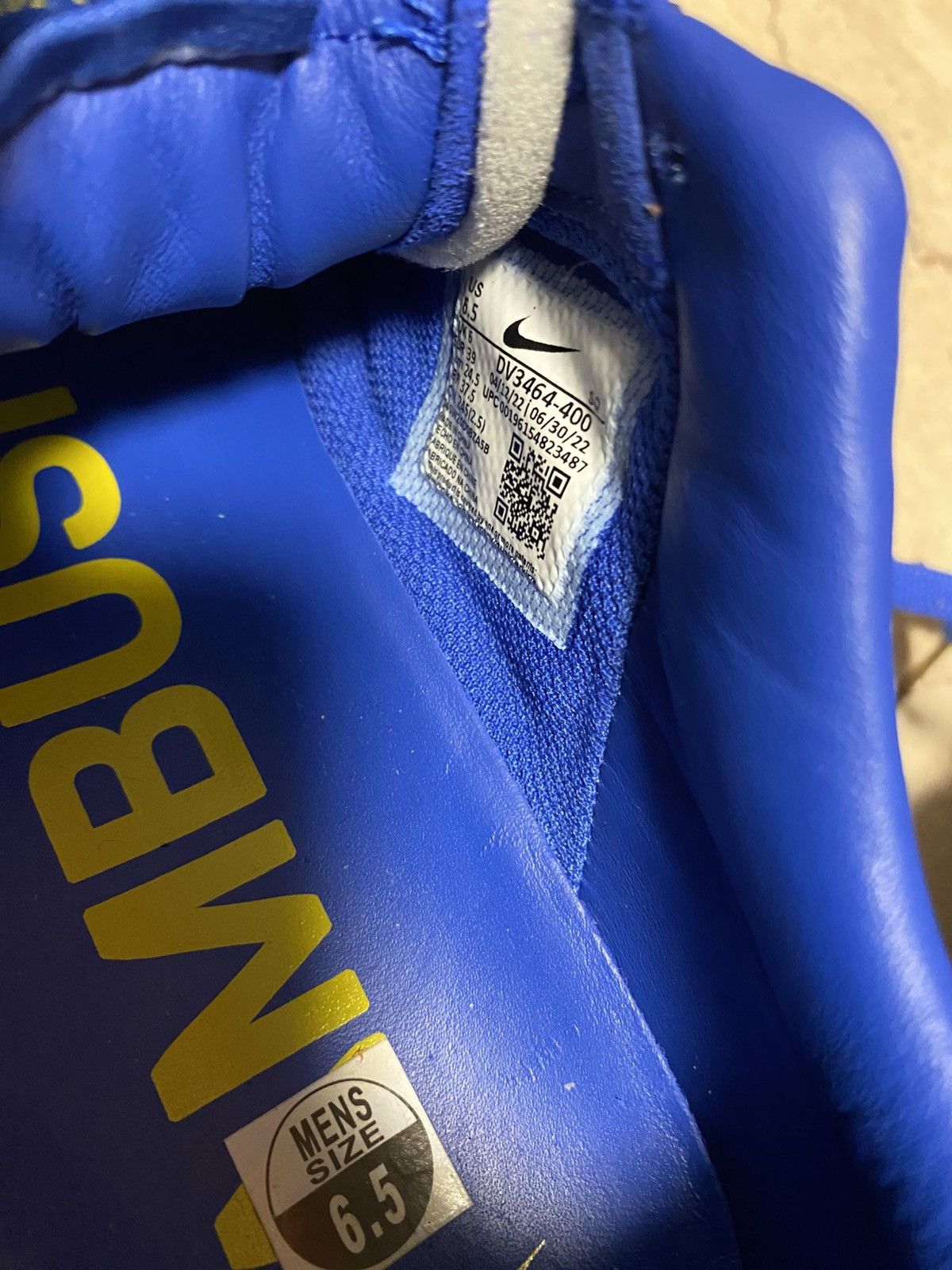 Nike Nike Air Force 1 Low SP AMBUSH Game Royal sz 6.5 us men Size US 6.5 / EU 39-40 - 8 Thumbnail