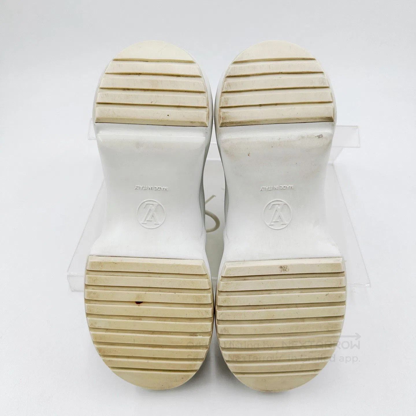 Louis Vuitton LV White Monogram Arch Dad Shoes. Size US 6.5 / IT 36.5 - 6 Thumbnail
