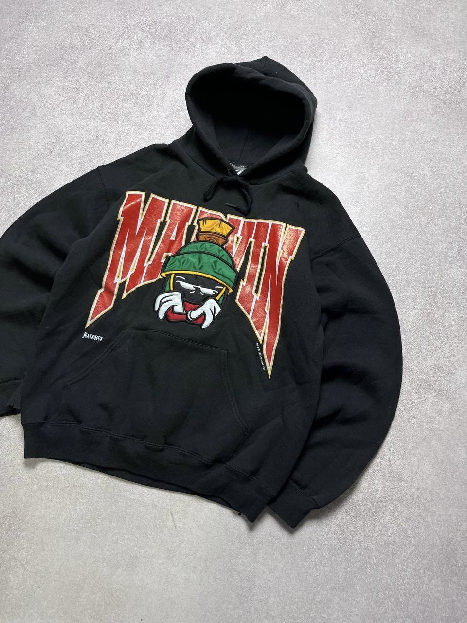 Vintage Vintage Marvin Jostens Boxy Hoodie M Warner Brothers Size US M / EU 48-50 / 2 - 2 Thumbnail