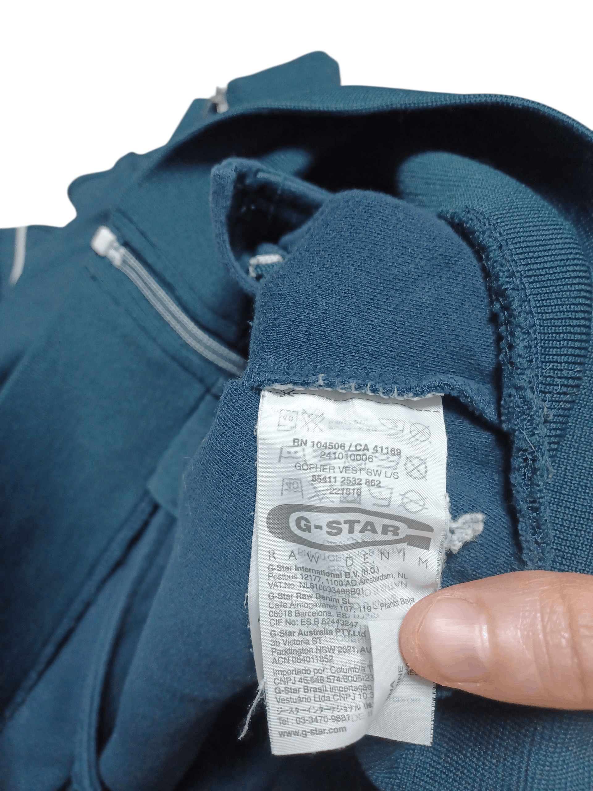 G-Star G STAR RAW 3301 AVANT GARDE JAPANESE TRACK JACKET Size US M / EU 48-50 / 2 - 5 Thumbnail