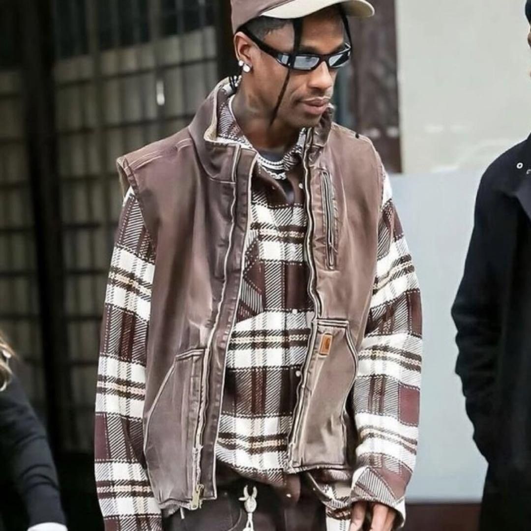 Travis Scott着用】カーハート V33 ベスト GVL L TALL Travis Scott