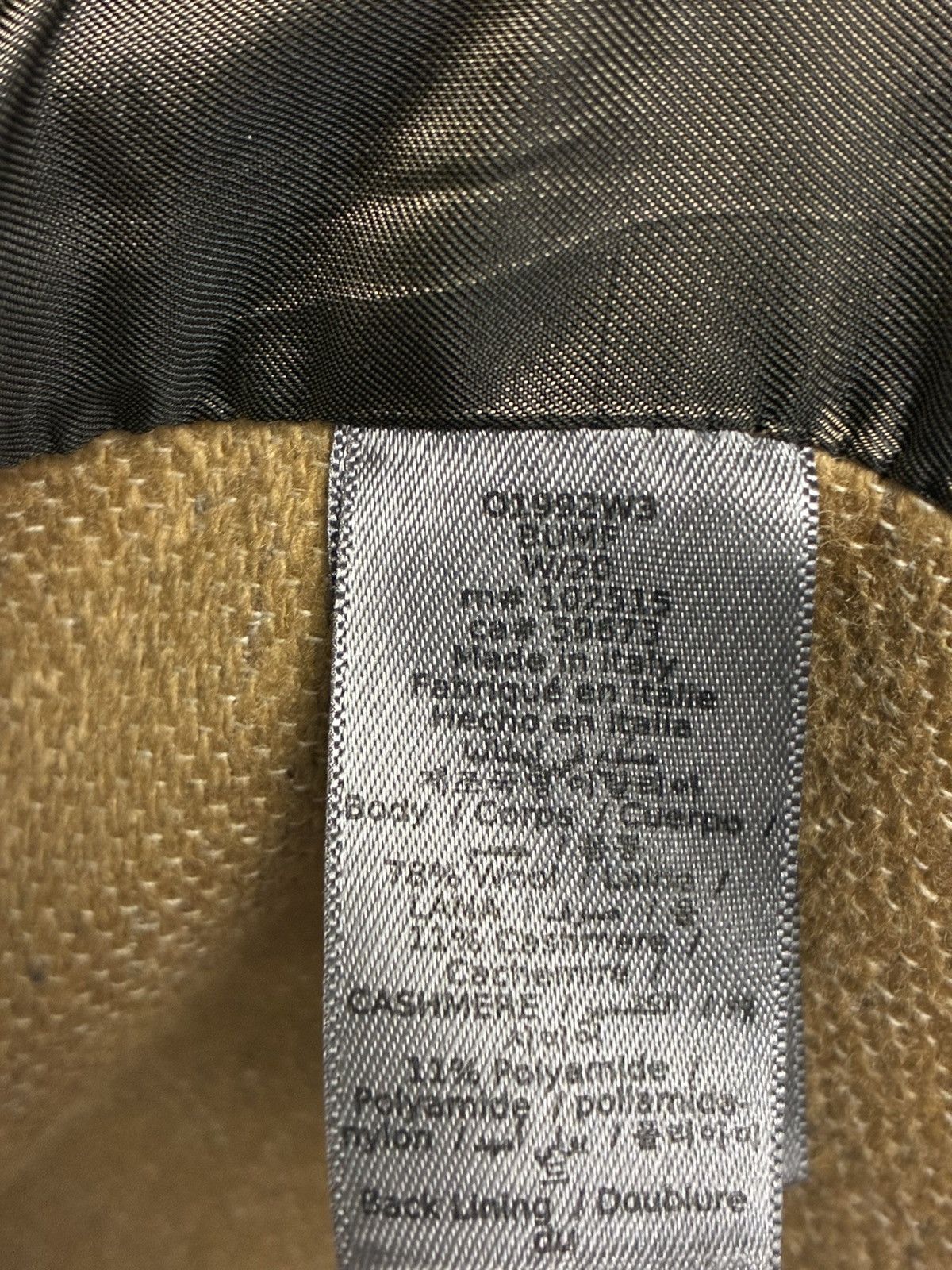 John Varvatos Double breasted coat with Pick stitch EU 50 USA 40 Size US M / EU 48-50 / 2 - 10 Thumbnail