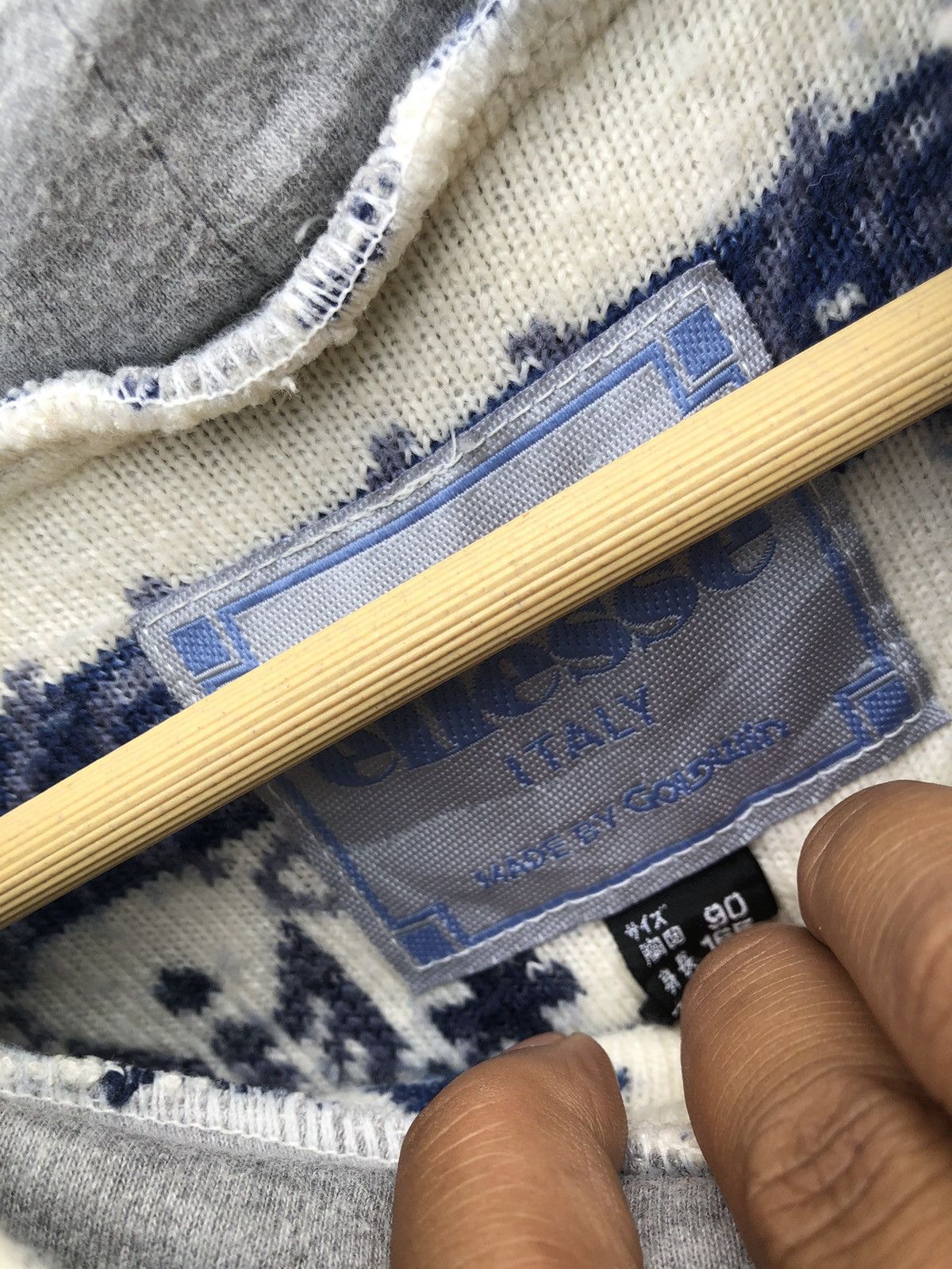 Ellesse × Smartwool Ellesse Knit Sweater Pullover Wool Size US L / EU 52-54 / 3 - 5 Thumbnail