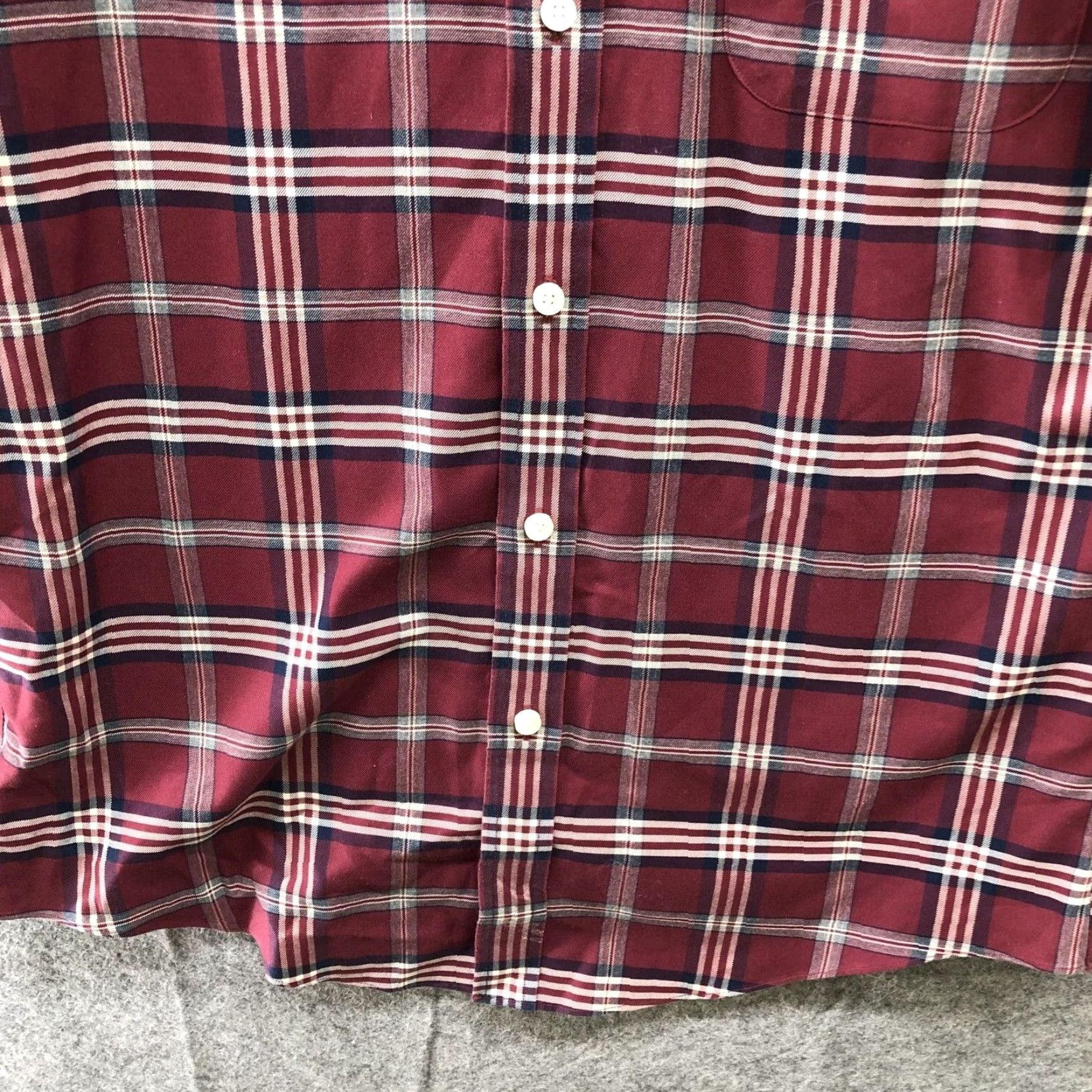 Brooks Brothers Brooks Brothers Polo Mens M Supima Cotton Red Plaid Classic Preppy Mens Size US M / EU 48-50 / 2 - 4 Thumbnail