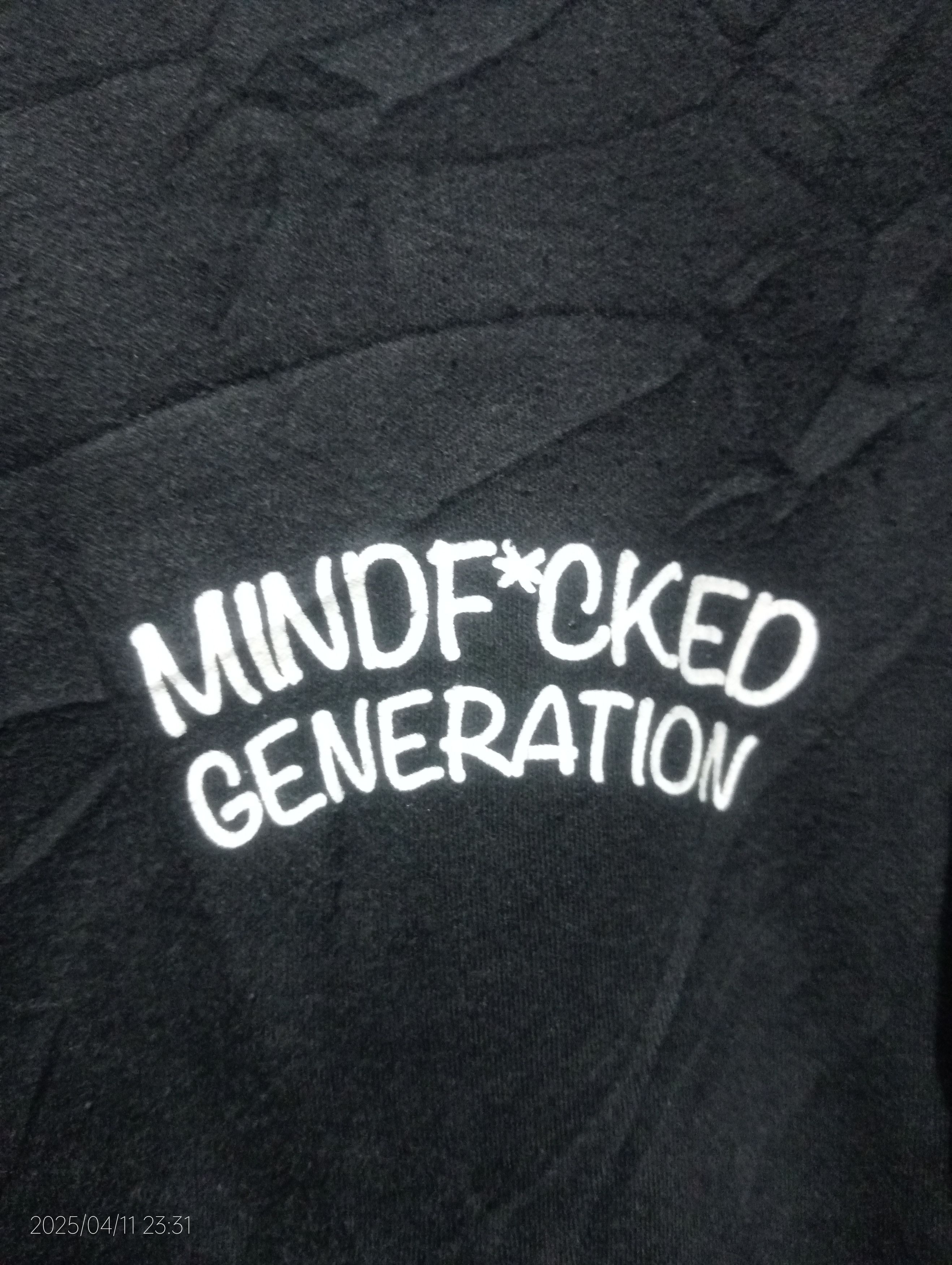 Japanese Brand Nerd Unit Mindfucked Generation Tee Very Rare Size US M / EU 48-50 / 2 - 10 Thumbnail