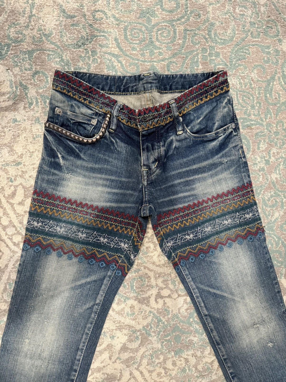 Hysteric Glamour Embroidered Jeans