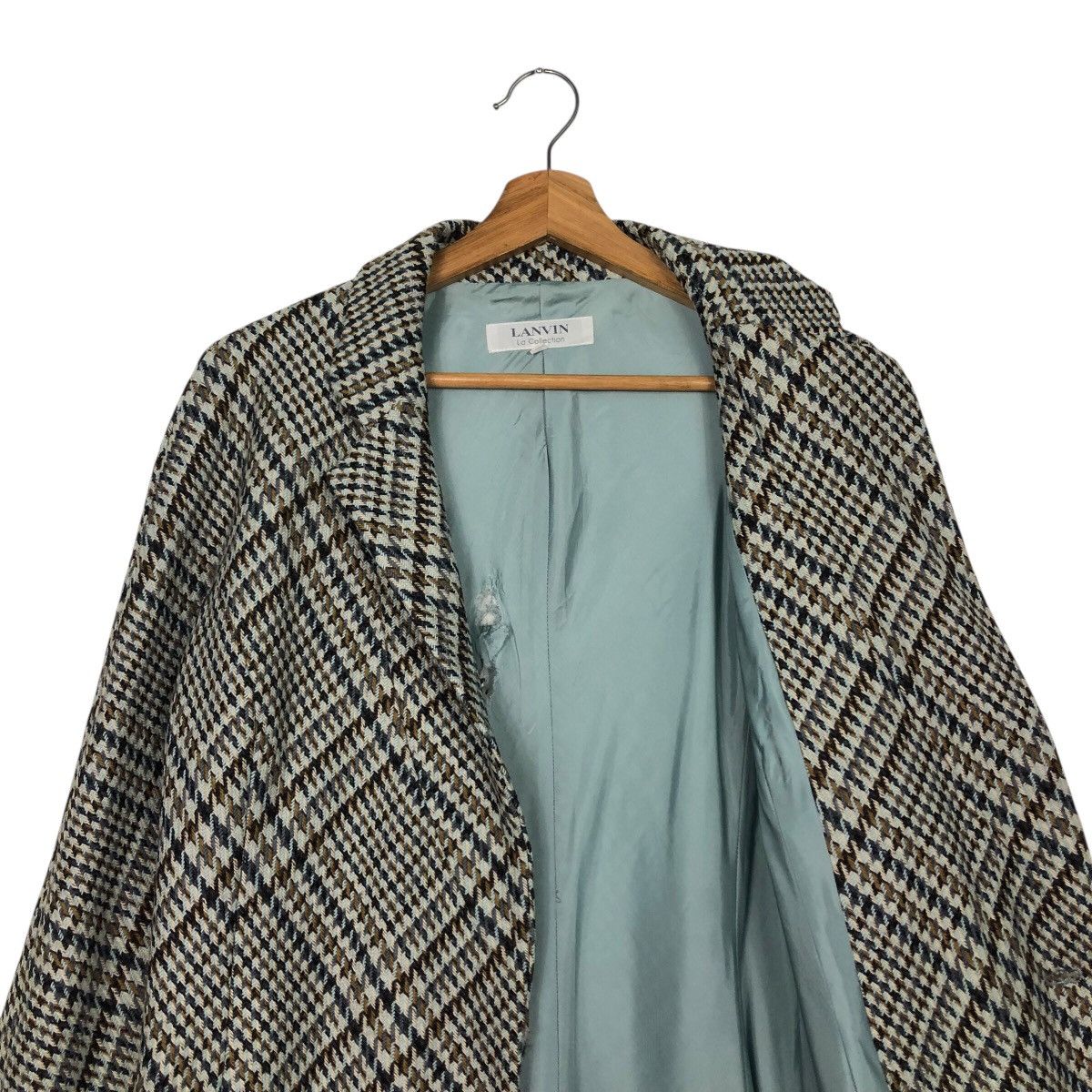 Lanvin 📌Vintage Wool Jacket Herringbone Lanvin La Collection Size US M / EU 48-50 / 2 - 14 Thumbnail