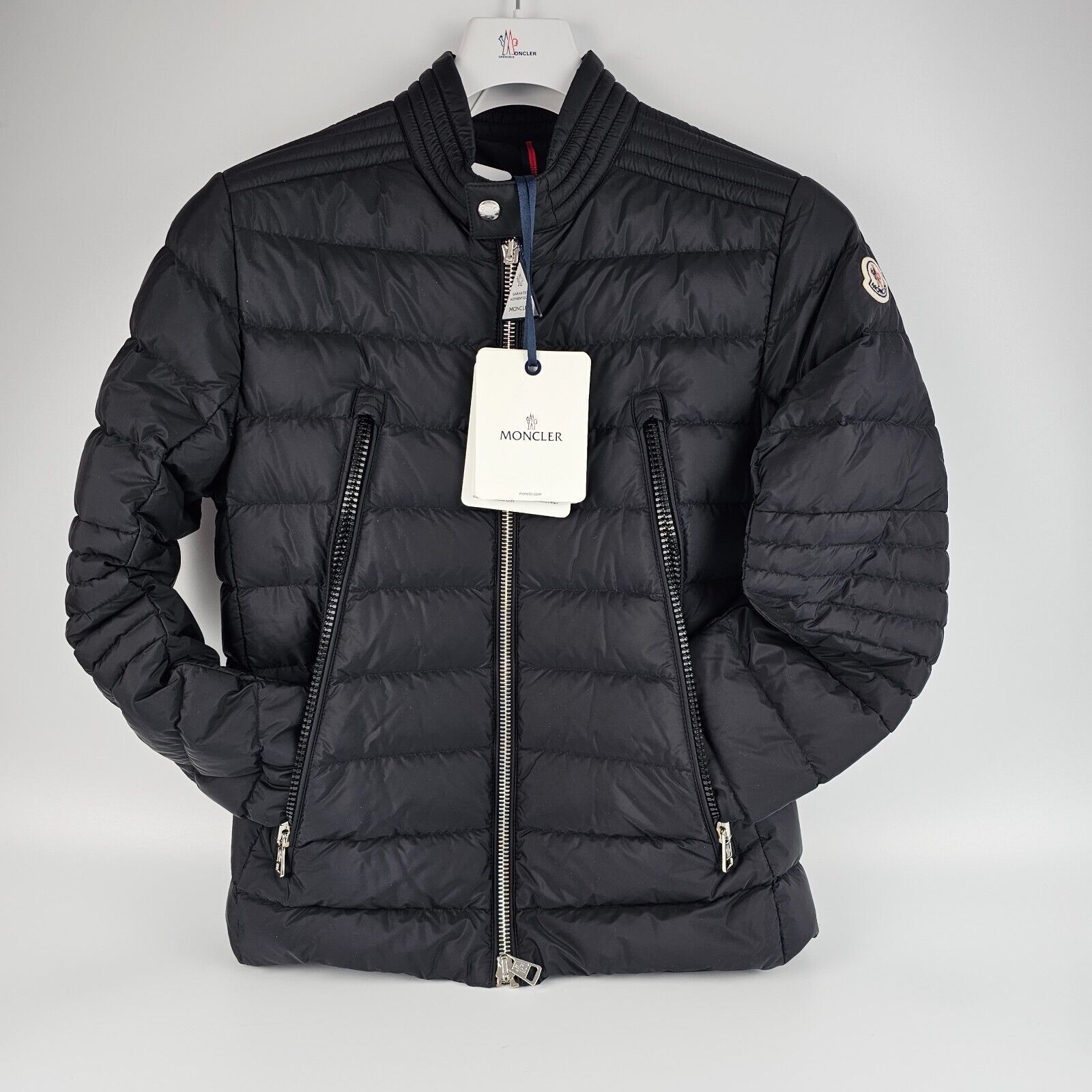 Moncler MONCLER Amiot $1700 Black Down Jacket New size 2 Size US M / EU 48-50 / 2 - 2 Thumbnail