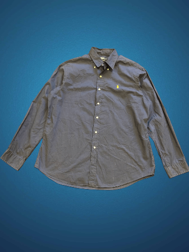 Polo Ralph Lauren Vintage Polo Ralph Lauren Custom Fit Button Up Shirt Size XL Size US XL / EU 56 / 4 - 1 Thumbnail