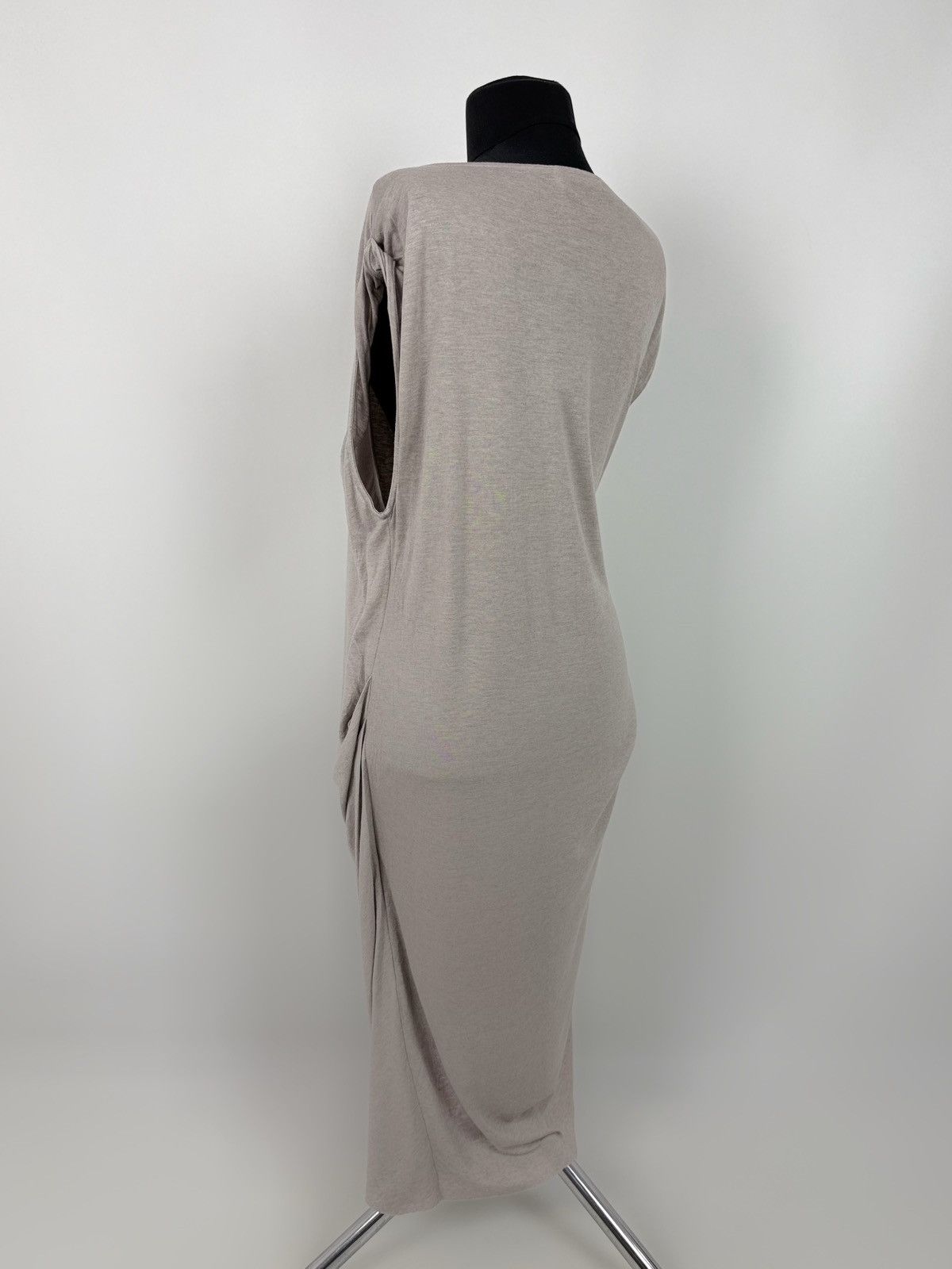 Allsaints Allsaints Warp Wo Draped Sleeveless Layered Maxi Dress Size L / US 10 / IT 46 - 4 Thumbnail