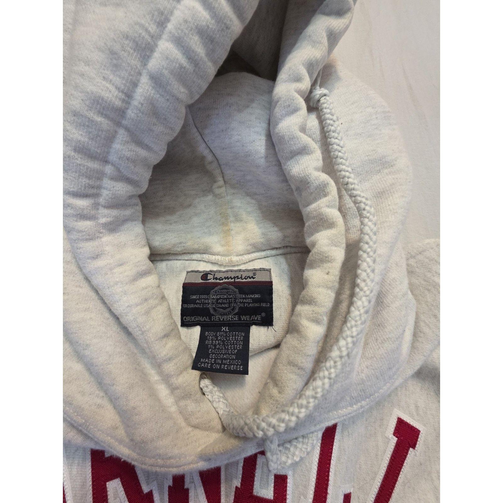 Champion Cornell University VTG Champion Original Reverse Weave Men's Size US XL / EU 56 / 4 - 4 Thumbnail