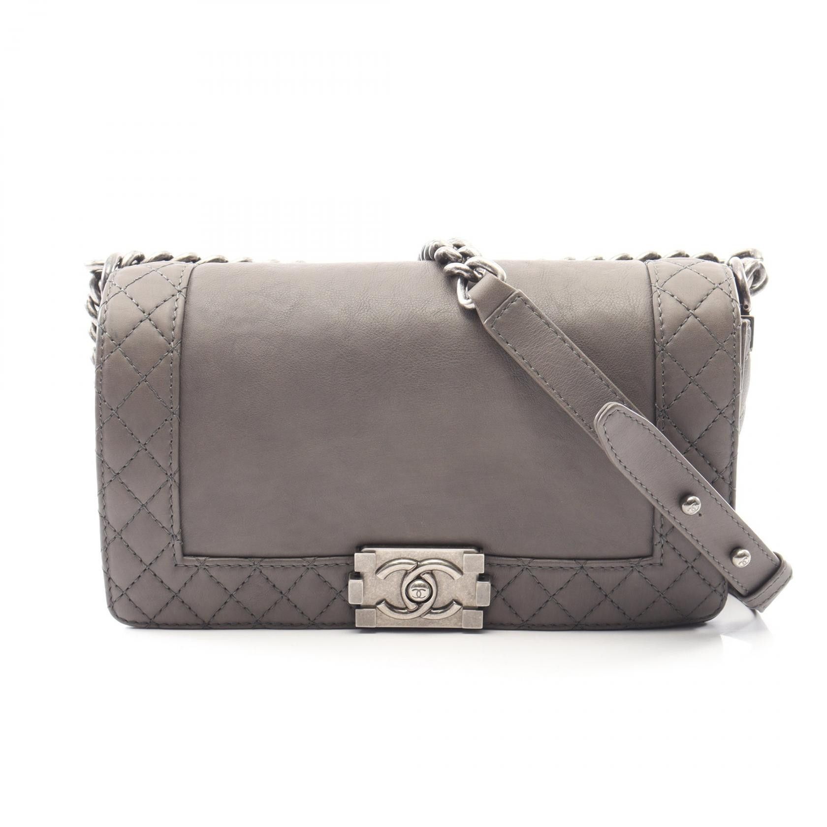 Chanel Chanel CHANEL Boy Chanel Leather Shoulder Bag Leather Shoulder Bag A67086 DUTY FREE for USA Size ONE SIZE - 1 Thumbnail