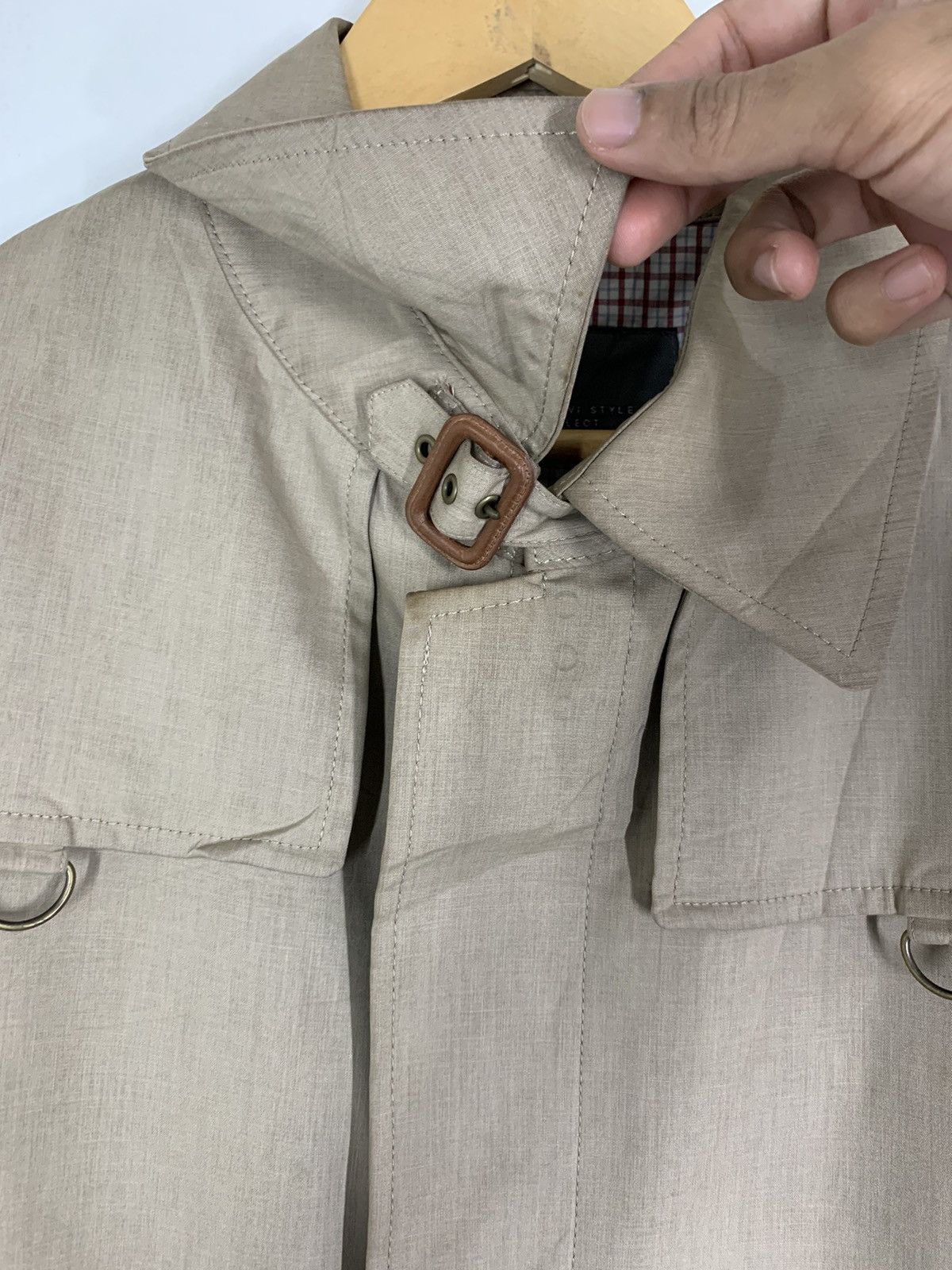 Japanese Brand × Vintage Vintage Japanese Brand Trench Coat Size US XL / EU 56 / 4 - 9 Thumbnail