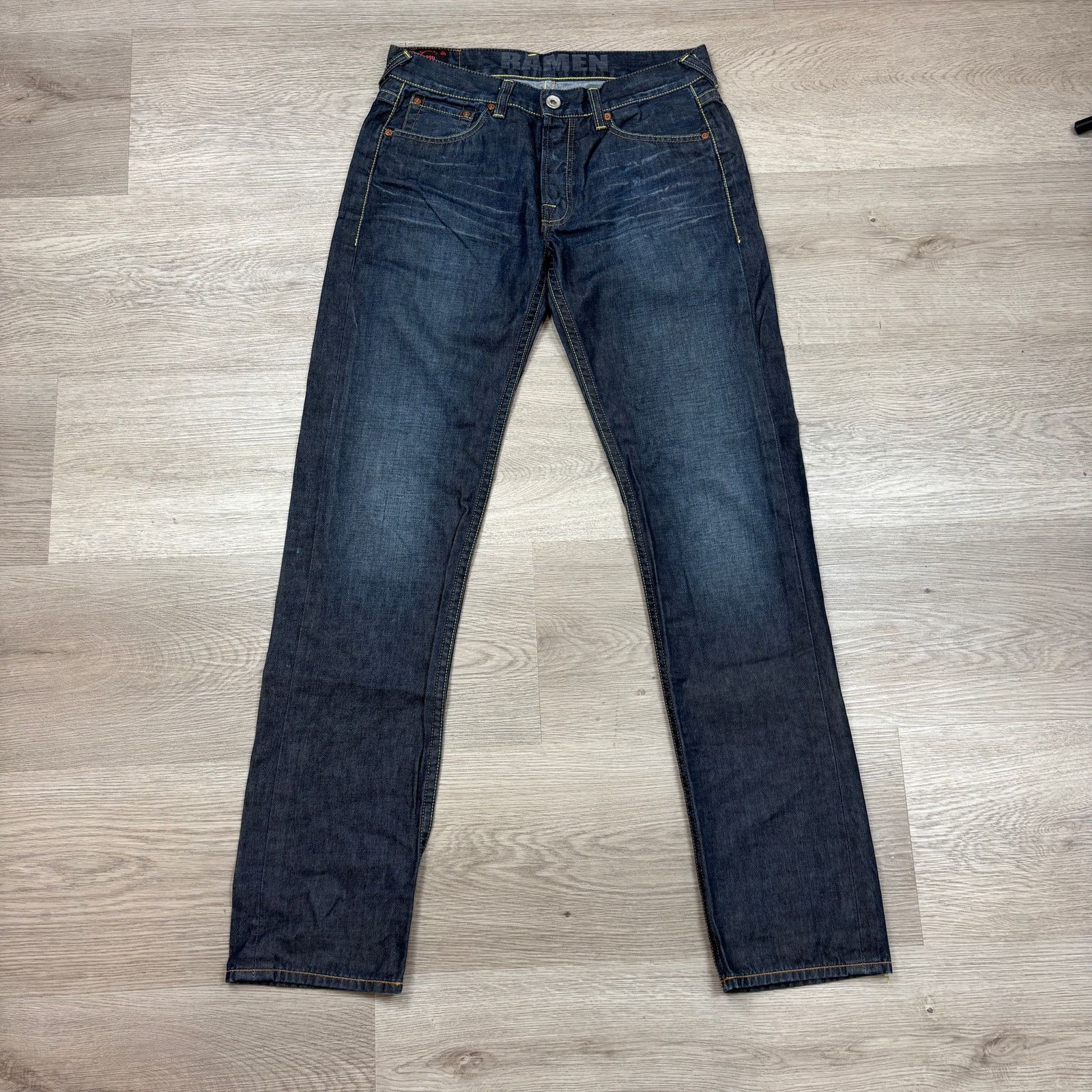 Evisu × Japanese Brand Evisu EU.ED. European Edition Daicock Jeans Men's 33x34 Size US 33 - 4 Thumbnail