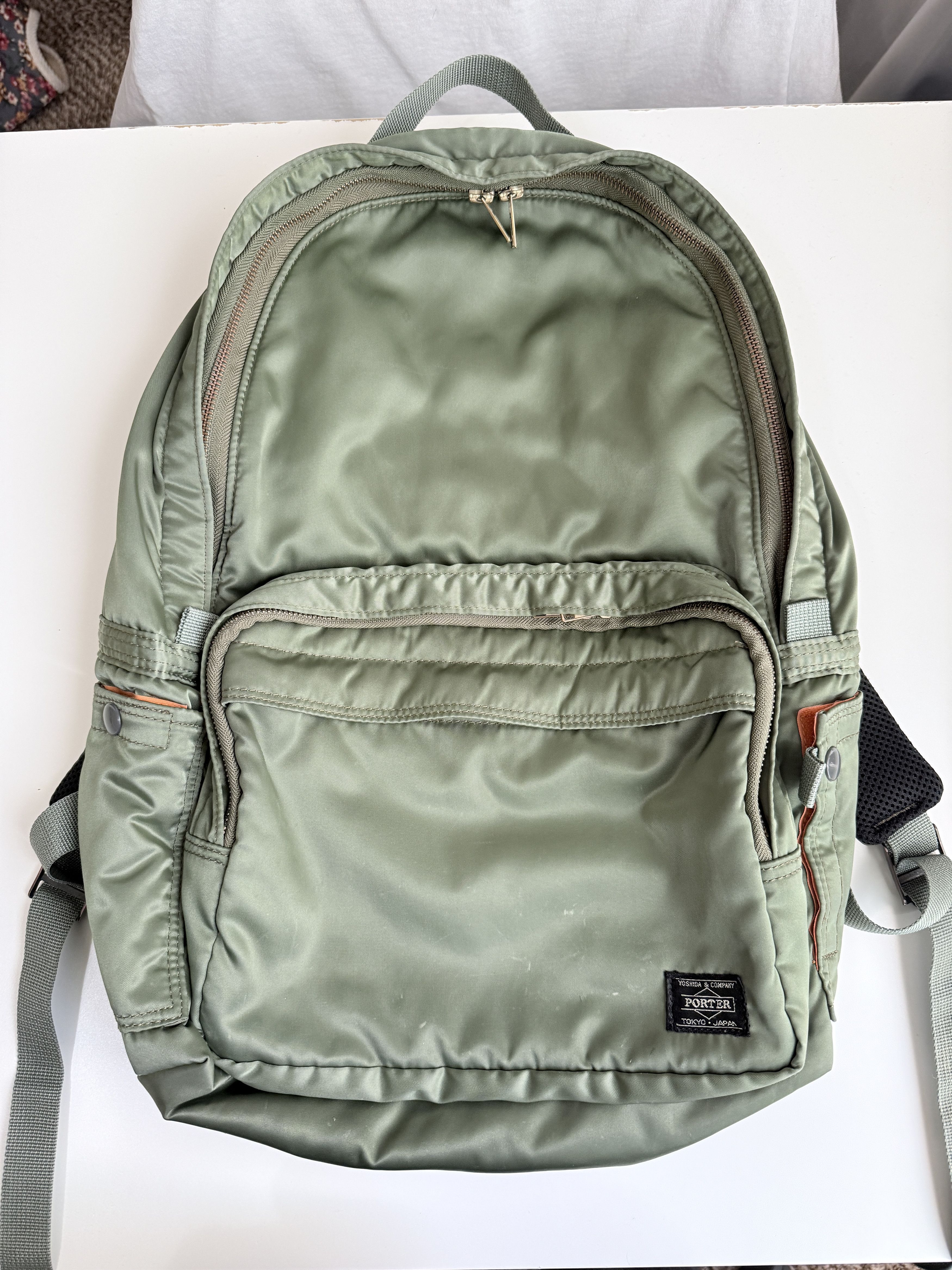 Porter Porter-Yoshida Tanker Backpack L Sage Green Size ONE SIZE - 6 Thumbnail
