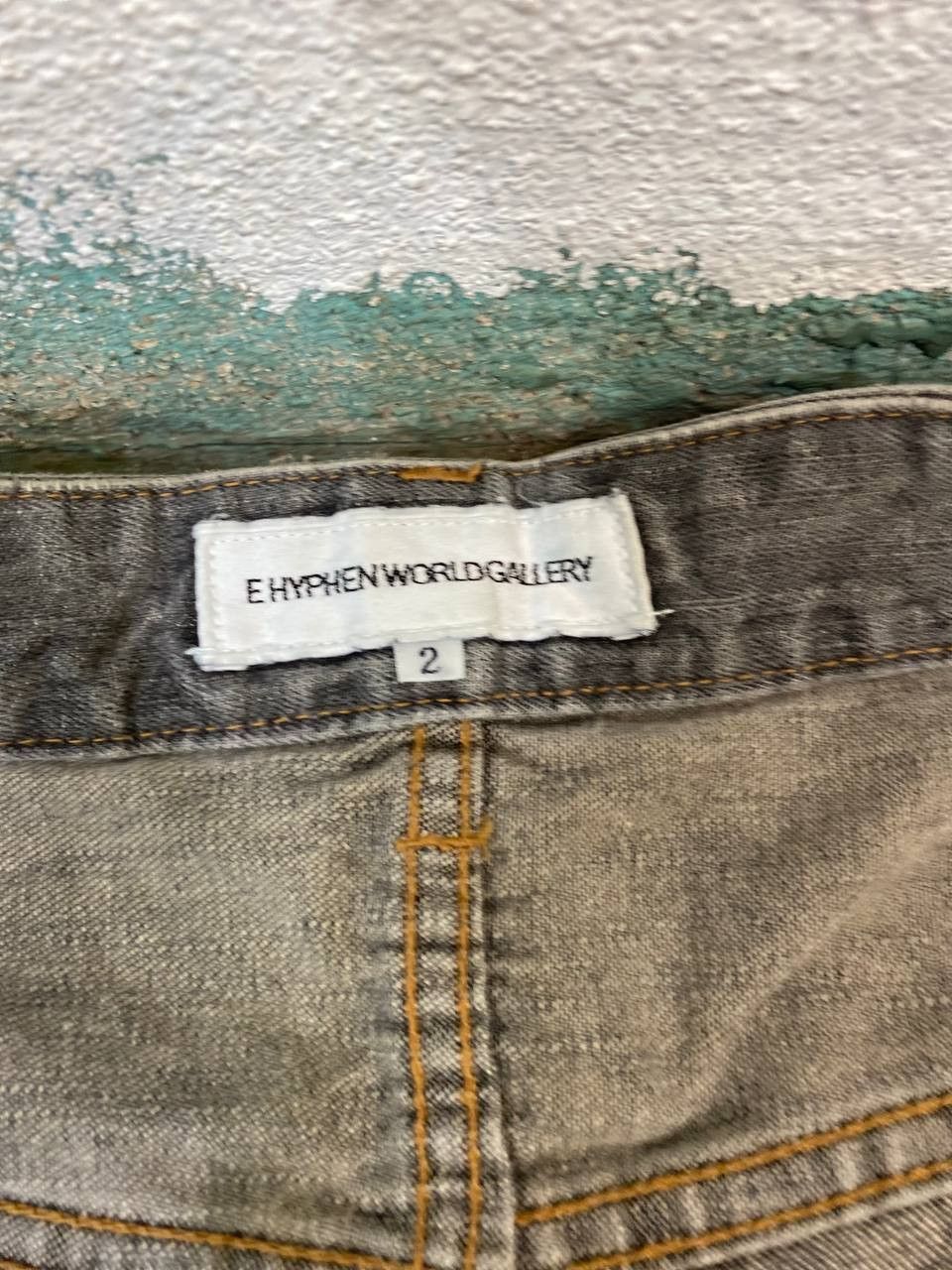 Japanese Brand ehypen japanese brands paint splatter denim nice design Size US 33 - 10 Thumbnail