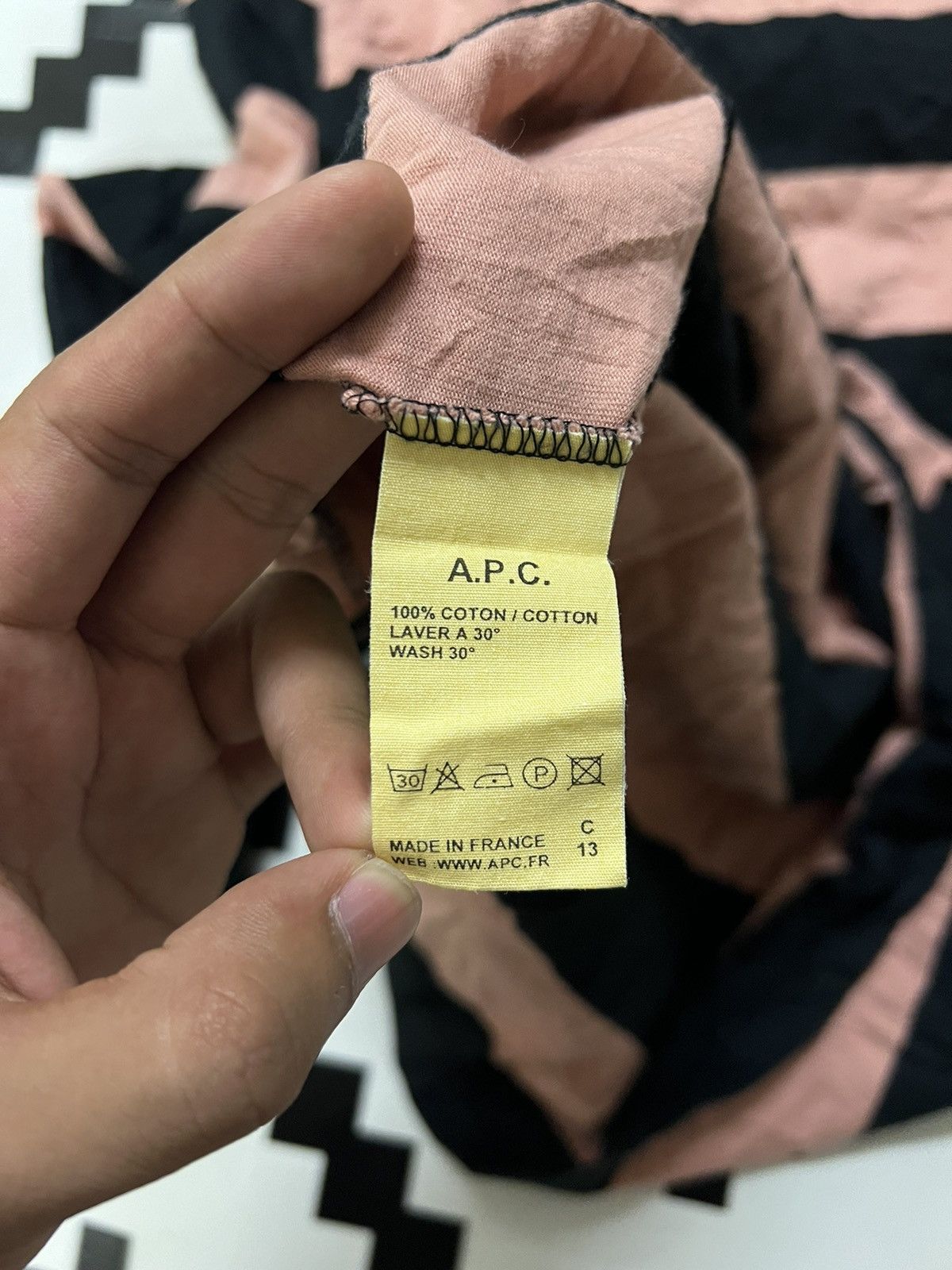 A.P.C. × Designer A.P.C Longsleeve Stripe Teee Size S / US 4 / IT 40 - 9 Thumbnail