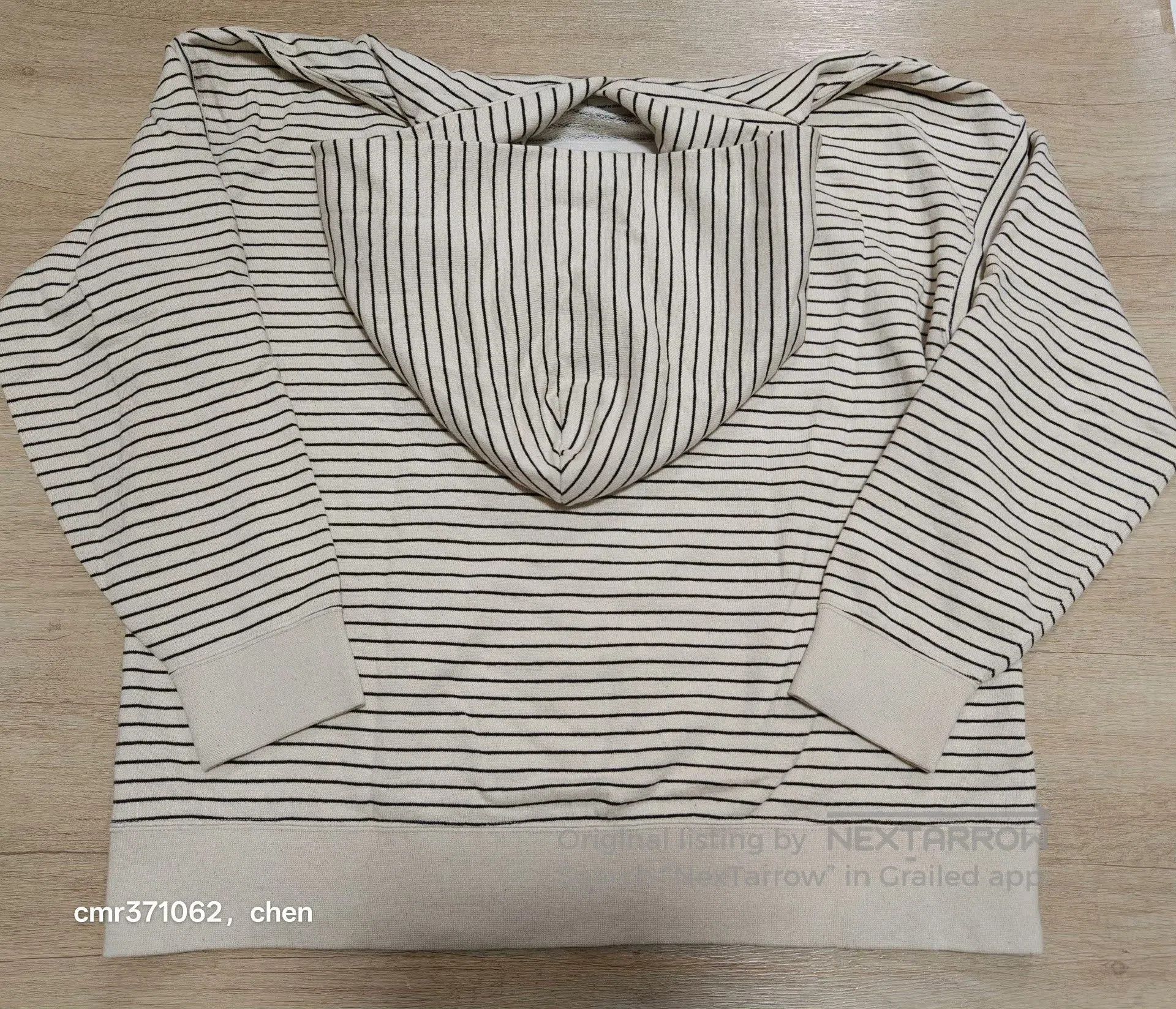 Visvim VISVIM 22SS BORDER JUMBO HOODIE. Size US L / EU 52-54 / 3 - 7 Thumbnail