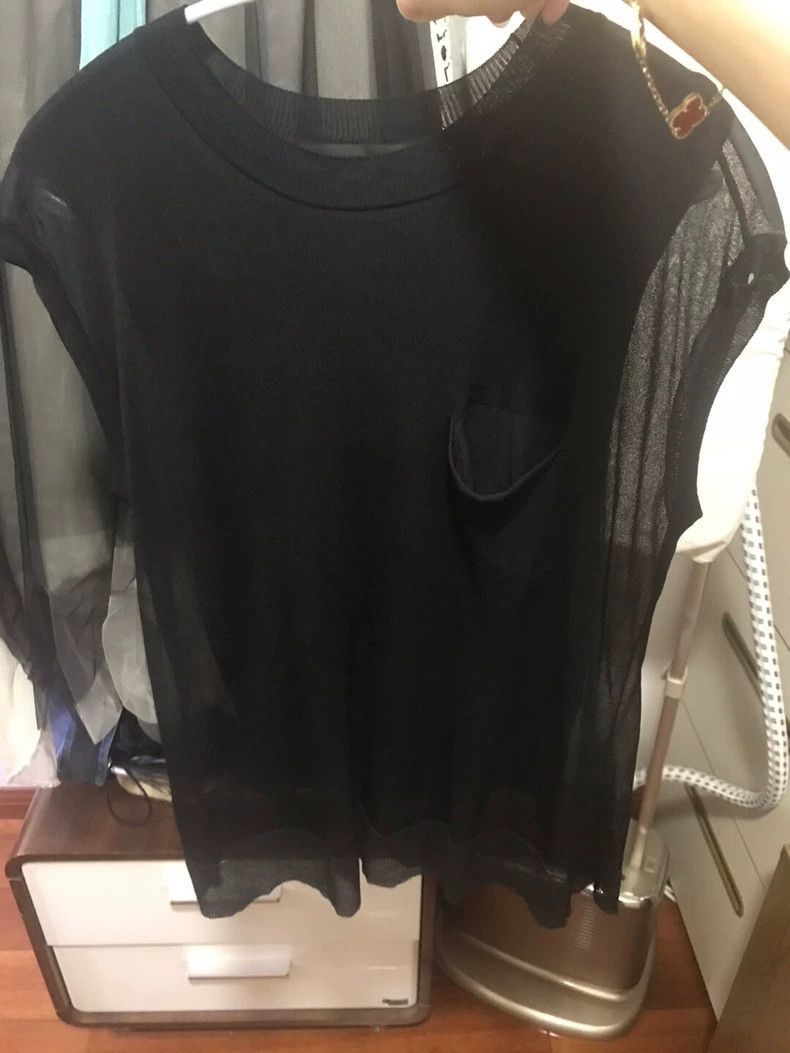 ALEXANDER WANG Sheer Silk Top-