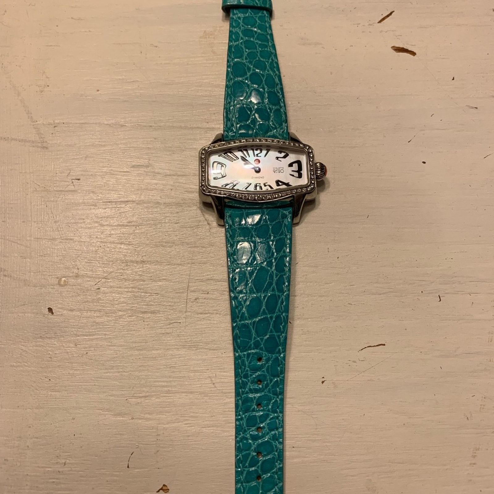 Other RARE MICHELE RETRO COQUETTE DIAMOND WATCH Size ONE SIZE - 4 Thumbnail