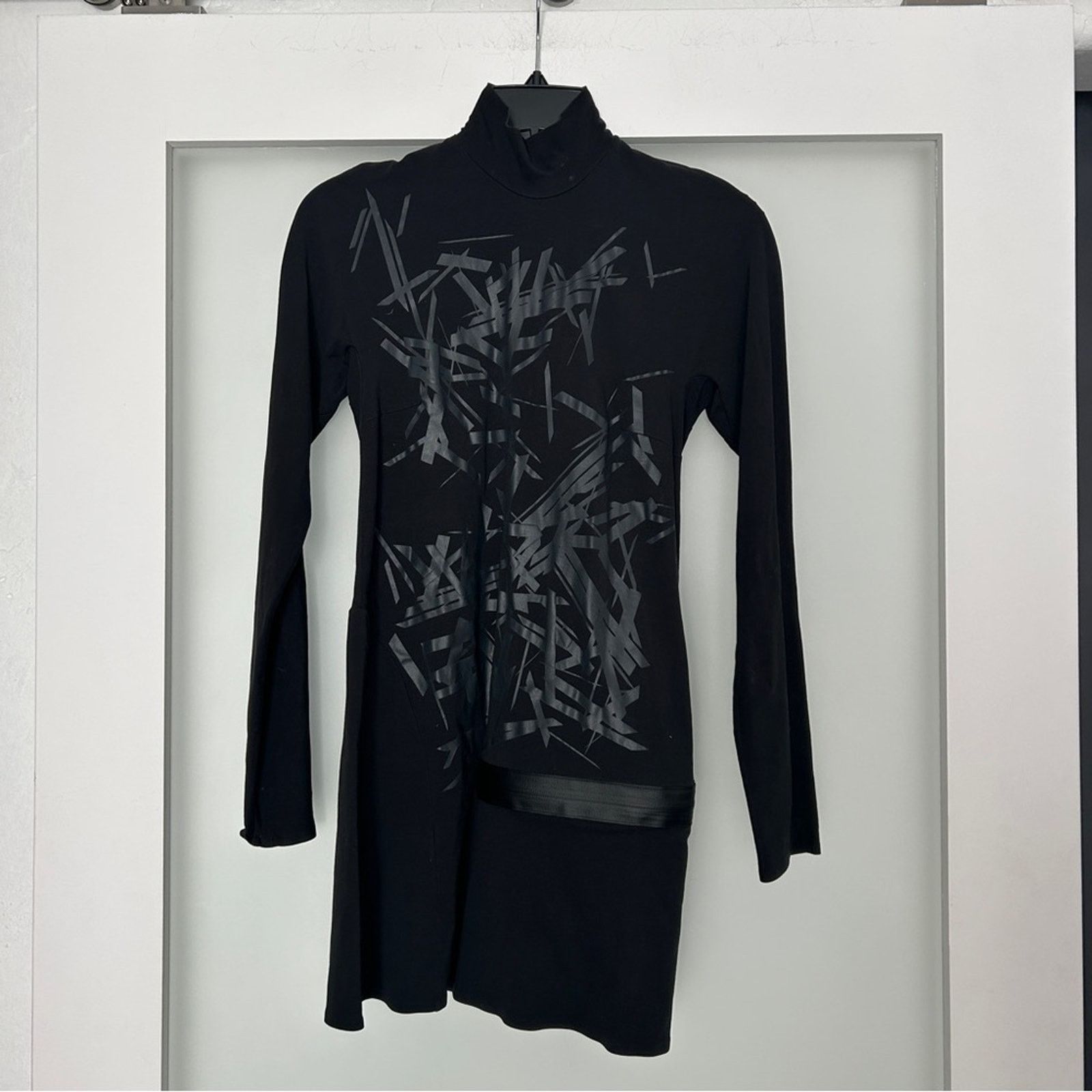 Adidas ADIDAS Y-3 by Yohji Yamamoto black turtleneck dress XS Size XS / US 0-2 / IT 36-38 - 3 Thumbnail