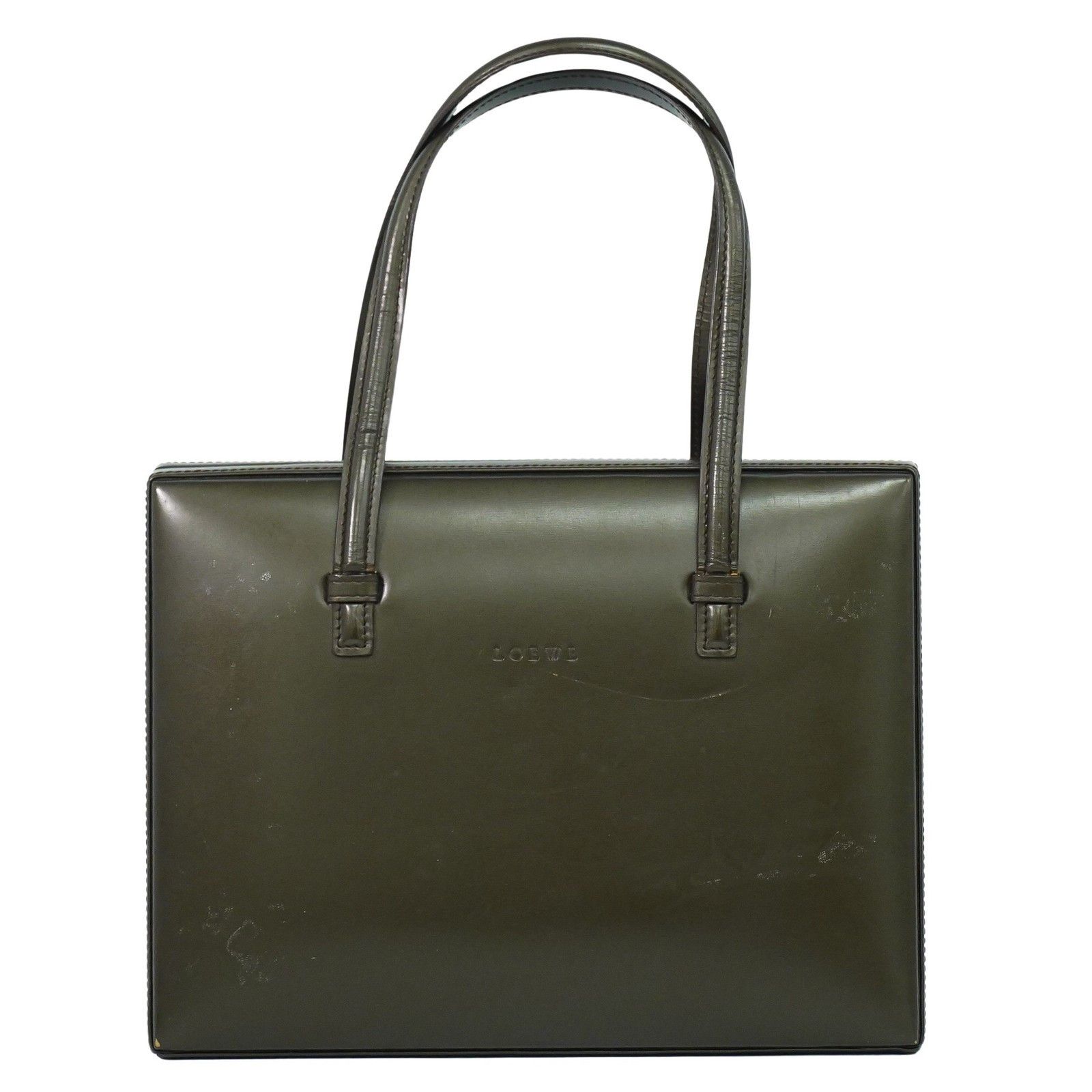 Loewe Loewe Postal Bag Leather Size ONE SIZE - 1 Thumbnail