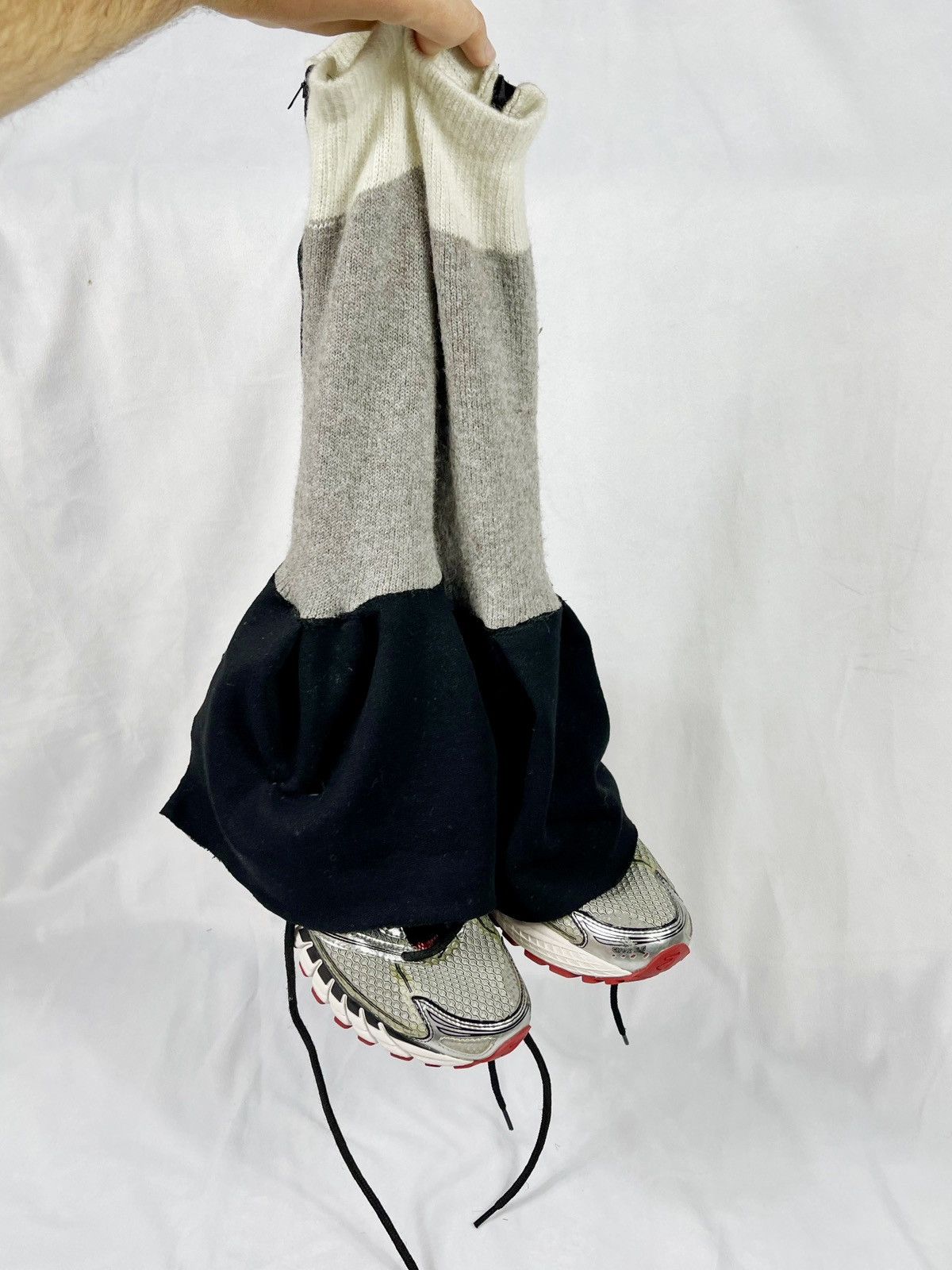 Chorley × Handmade Chorley Up-cycled Back Zip “Baggy” Sock Runner Sneakers Size US 9.5 / EU 42-43 - 1 Thumbnail