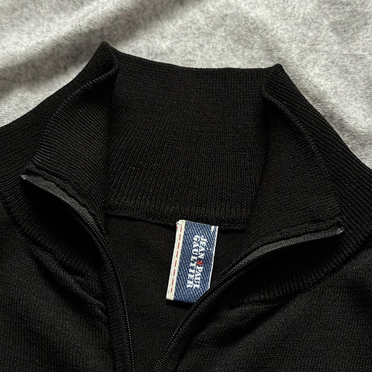 Jean Paul Gaultier Jean Paul Gaultier Rhinestones Black Full Zip Sweater Size M Size M / US 6-8 / IT 42-44 - 11 Thumbnail