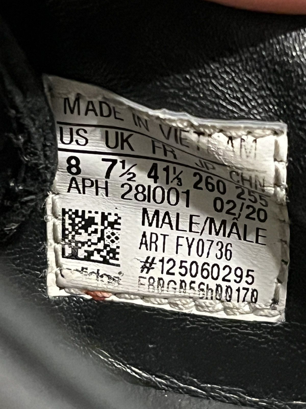 Adidas × Human Made Human Made Adidas Black Leather Low Top Sneakers Size US 8 / EU 41 - 7 Thumbnail