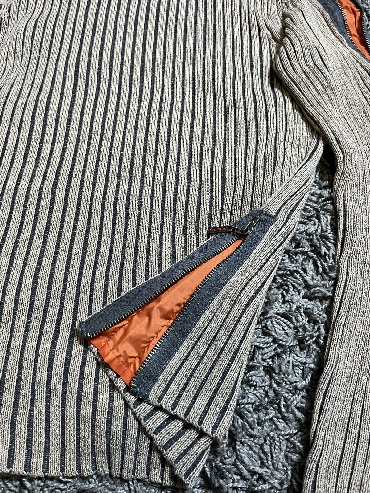 Carlo Colucci AVANT GARDE CARLO COLUCCI ZIP Y2K STYLE SWEATER Size US L / EU 52-54 / 3 - 2 Thumbnail