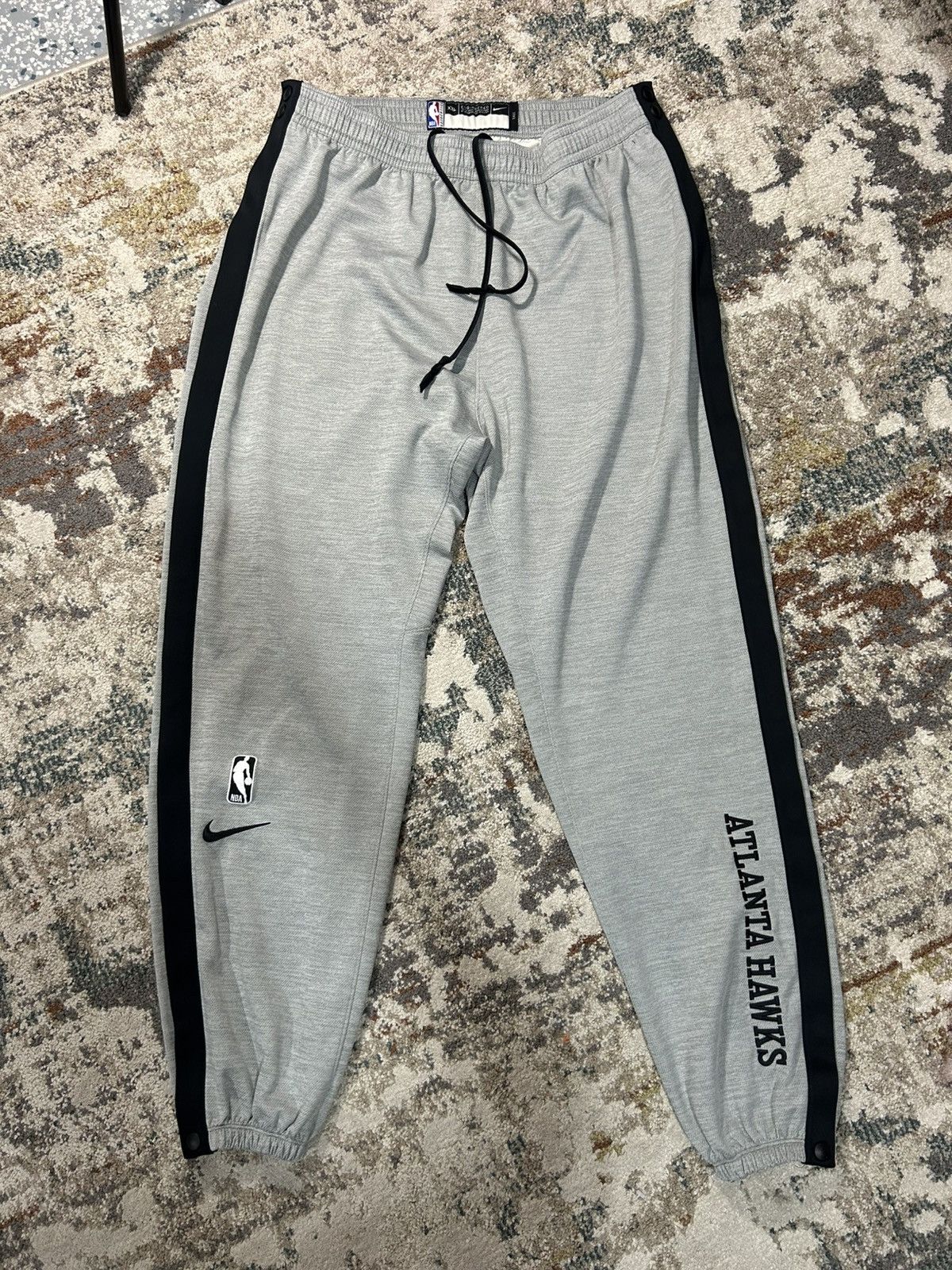 Nike NBA Team Issued Atlanta Hawks Warmup Snap Pant Size US 40 / EU 56 - 1 Thumbnail
