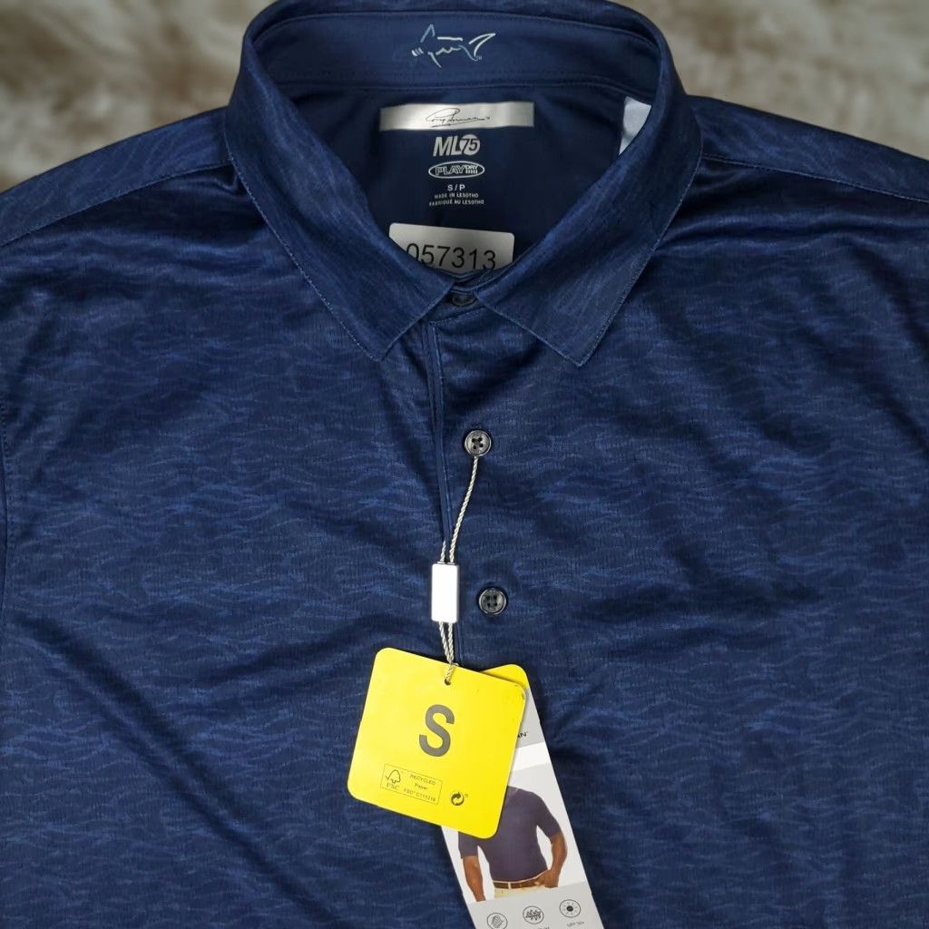Vintage Greg Norman Polo Shirt Mens Size Small Blue Golf Casual Short Sleeve Shirt Size US S / EU 44-46 / 1 - 1 Thumbnail