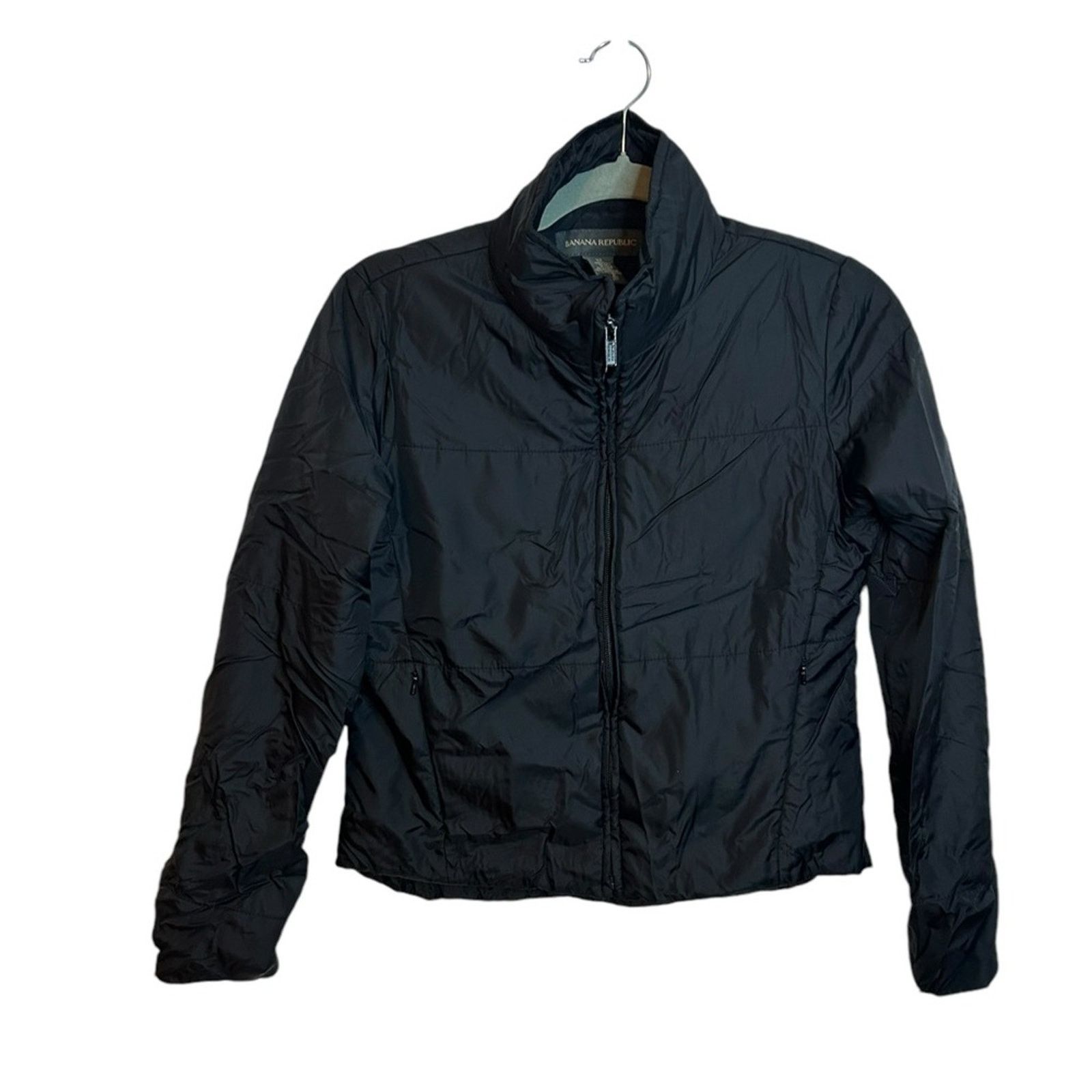Banana Republic Banana Republic Vintage Black Packable Puffer Jacket Size XS / US 0-2 / IT 36-38 - 1 Thumbnail