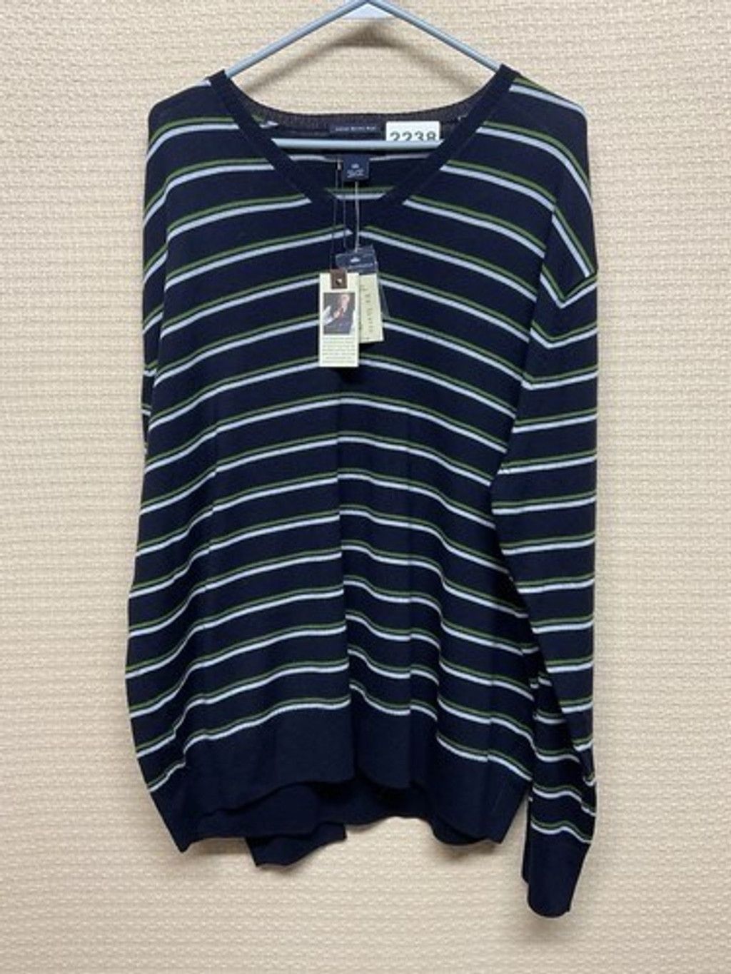 Daniel Cremieux NWT Daniel Cremieux Classics Wool VNeck Sweater Men Size 2XL Size US XXL / EU 58 / 5 - 9 Thumbnail