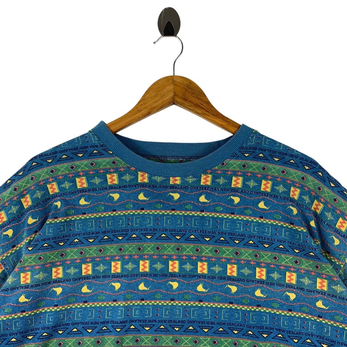 New Zealand Outback Vintage NEW ZEALAND Full printed art tees Size US XL / EU 56 / 4 - 2 Thumbnail