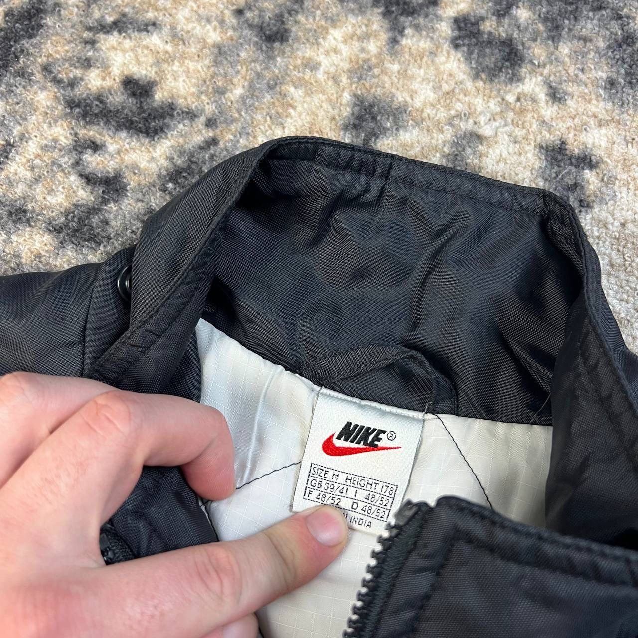Nike Nike Vintage Y2K Big 3D Logo Zip Up Jacket Streetwear Style Size US M / EU 48-50 / 2 - 9 Thumbnail