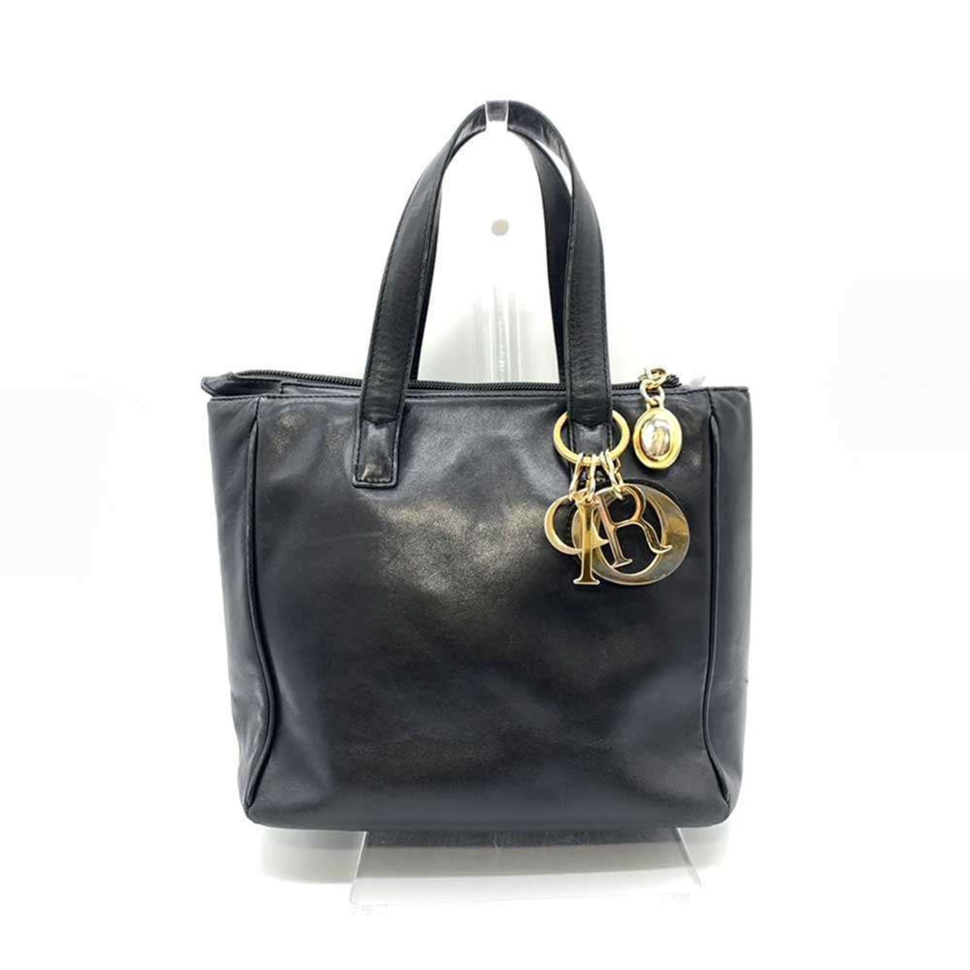 Dior Christian Dior handbag in black leather Size ONE SIZE - 1 Thumbnail