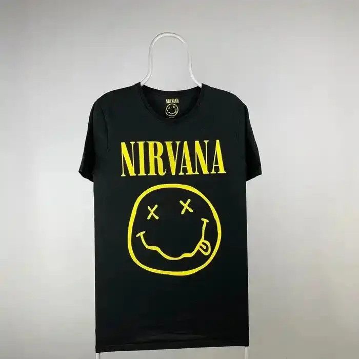 Band Tees Nirvana smile like T-shirt rock band tee size XLarge Size US XL / EU 56 / 4 - 1 Thumbnail