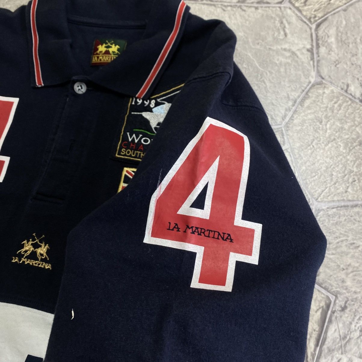 La Martina La Martina Vintage England Polo T-Shirt Size US XL / EU 56 / 4 - 8 Thumbnail