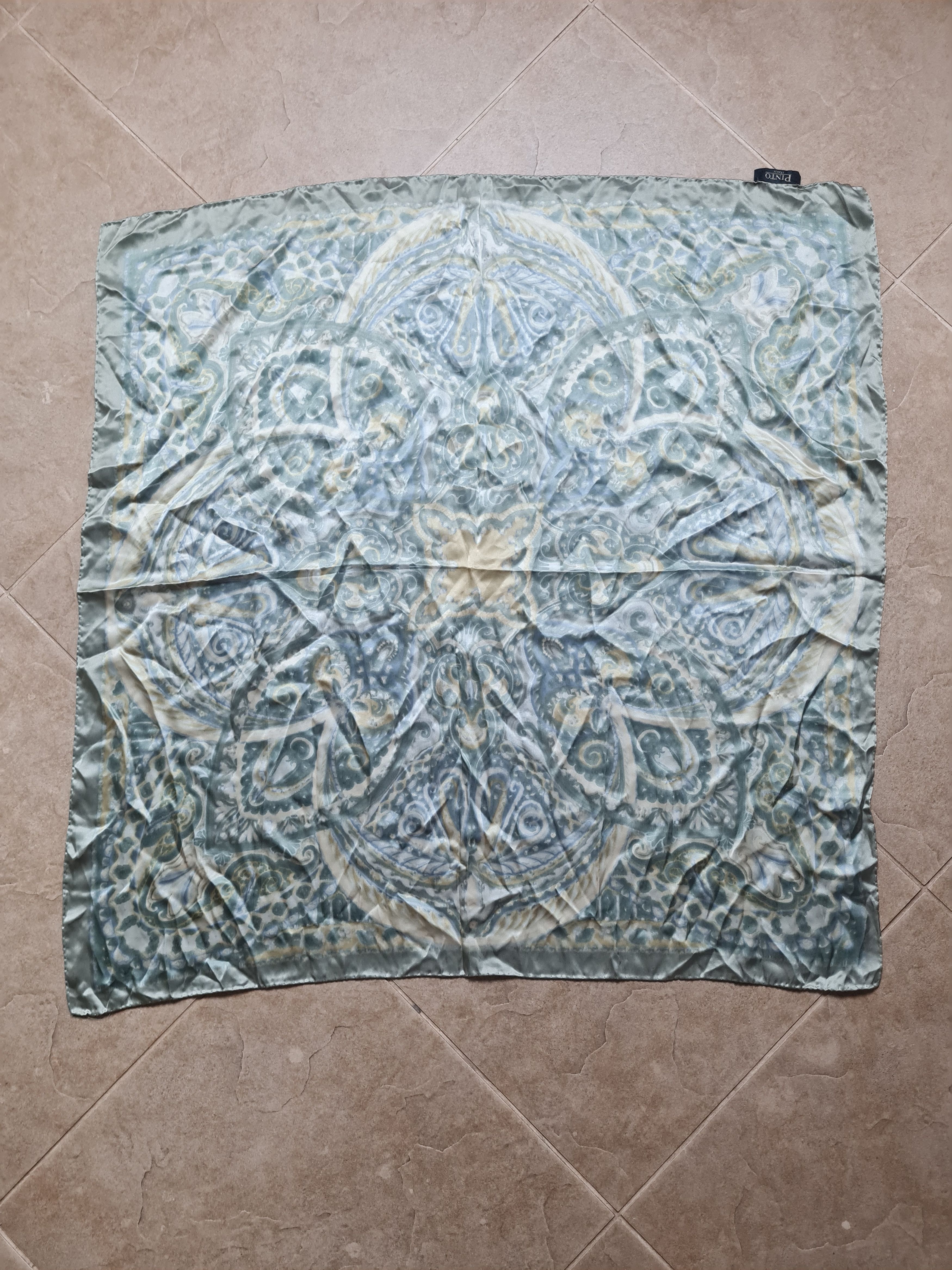 Other Vintage PINTO Silk Scarf Scarves Animal made in Italy Size ONE SIZE - 2 Thumbnail