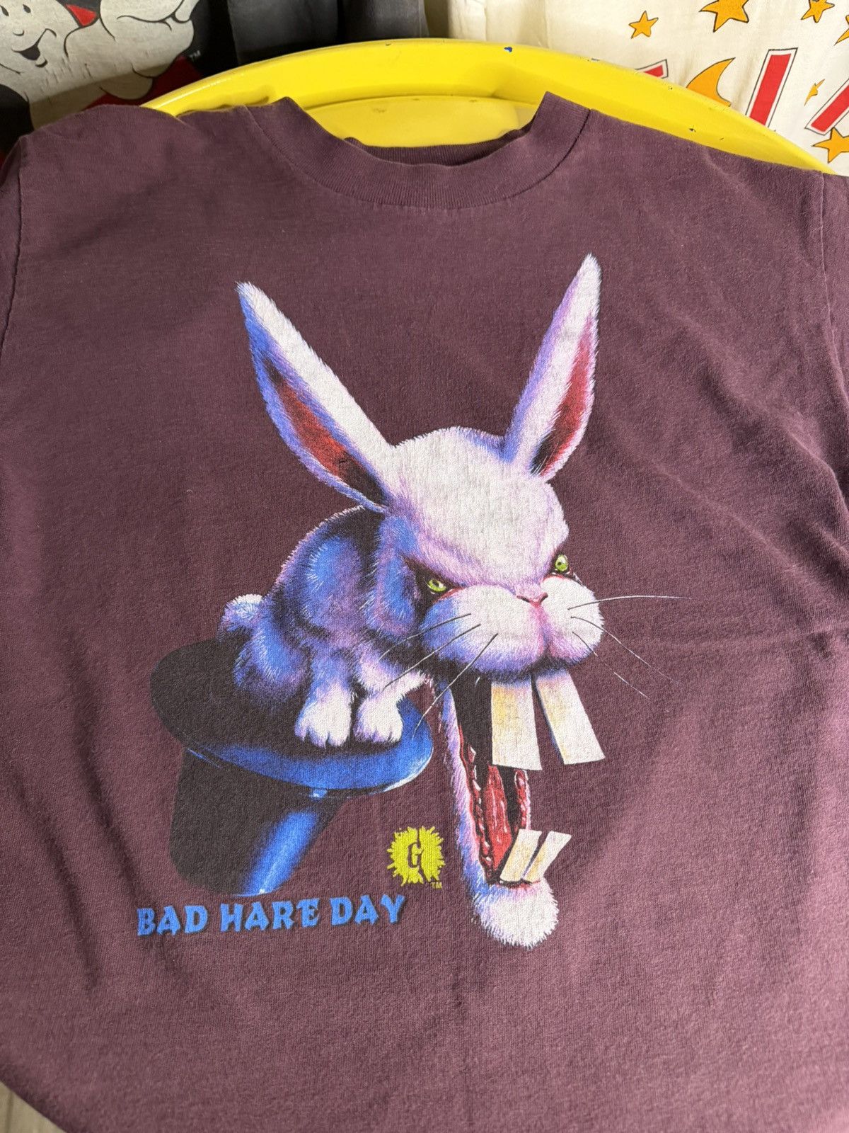 Vintage 1990s goosebumps single stitch vintage T-Shirt Size US S / EU 44-46 / 1 - 4 Thumbnail