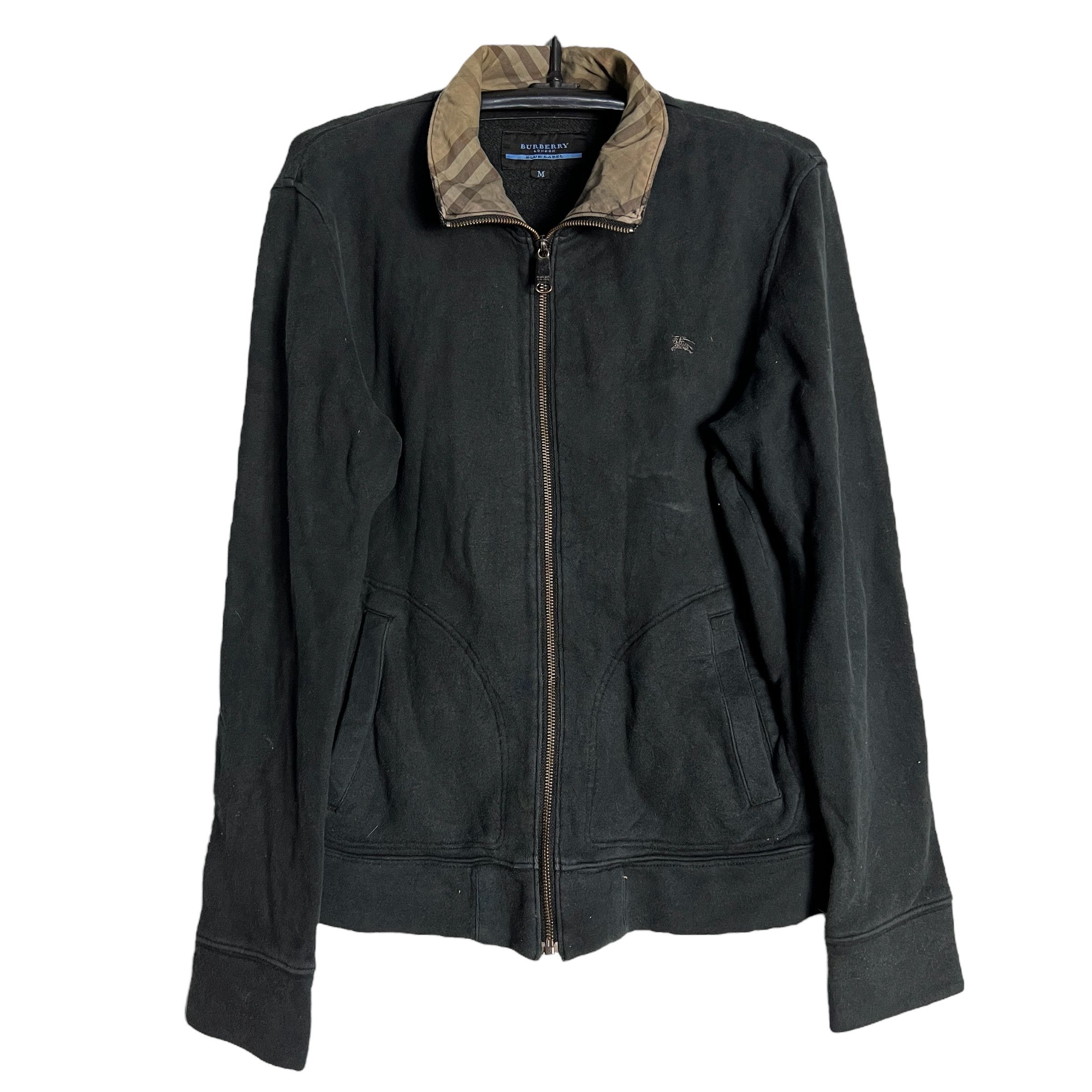 🔥RARE🔥Vintage Burberry London Blue Label Zipper Sweater